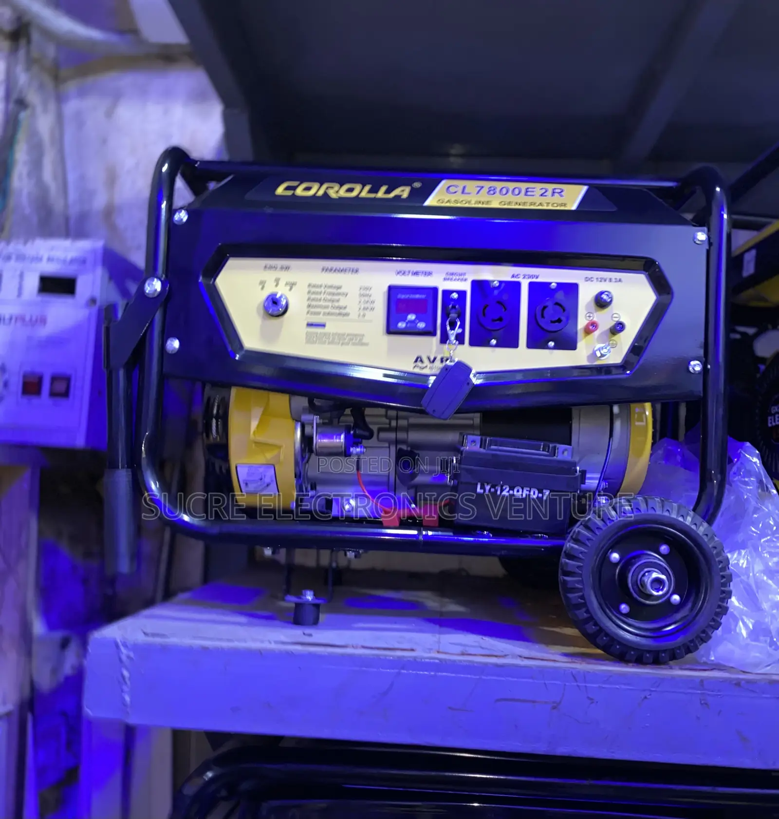 Brand New 3.5kva Corolla Remote Control Petrol Generator