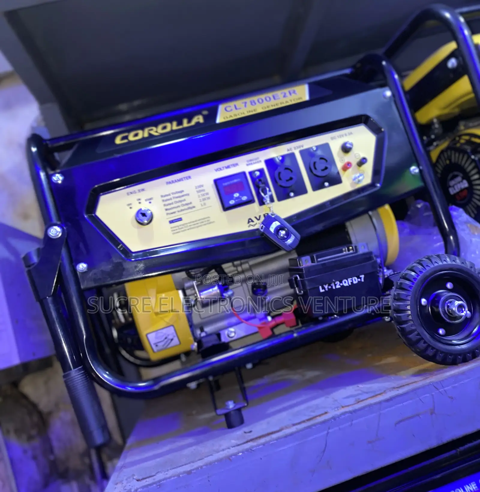 3.5kva Corolla Remote Control Petrol Generator