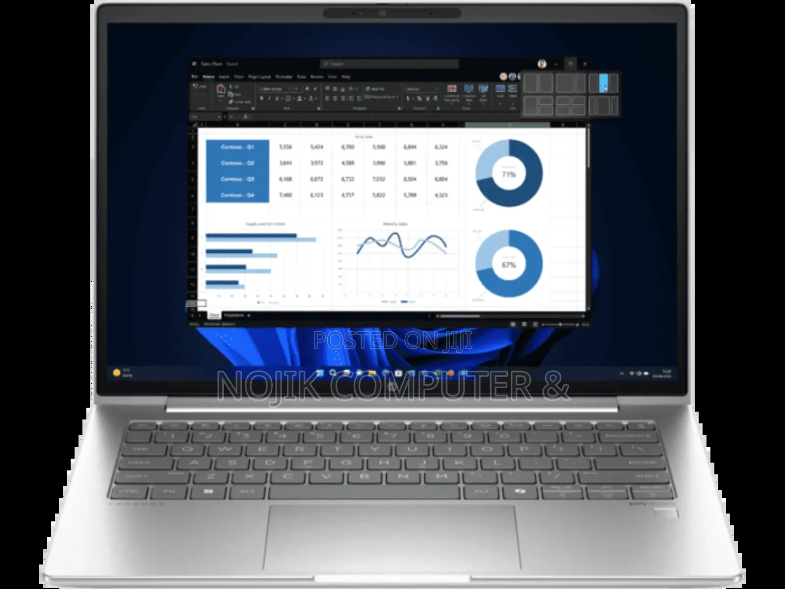 New Laptop HP ProBook 440 16GB Intel Core I7 SSD 512GB