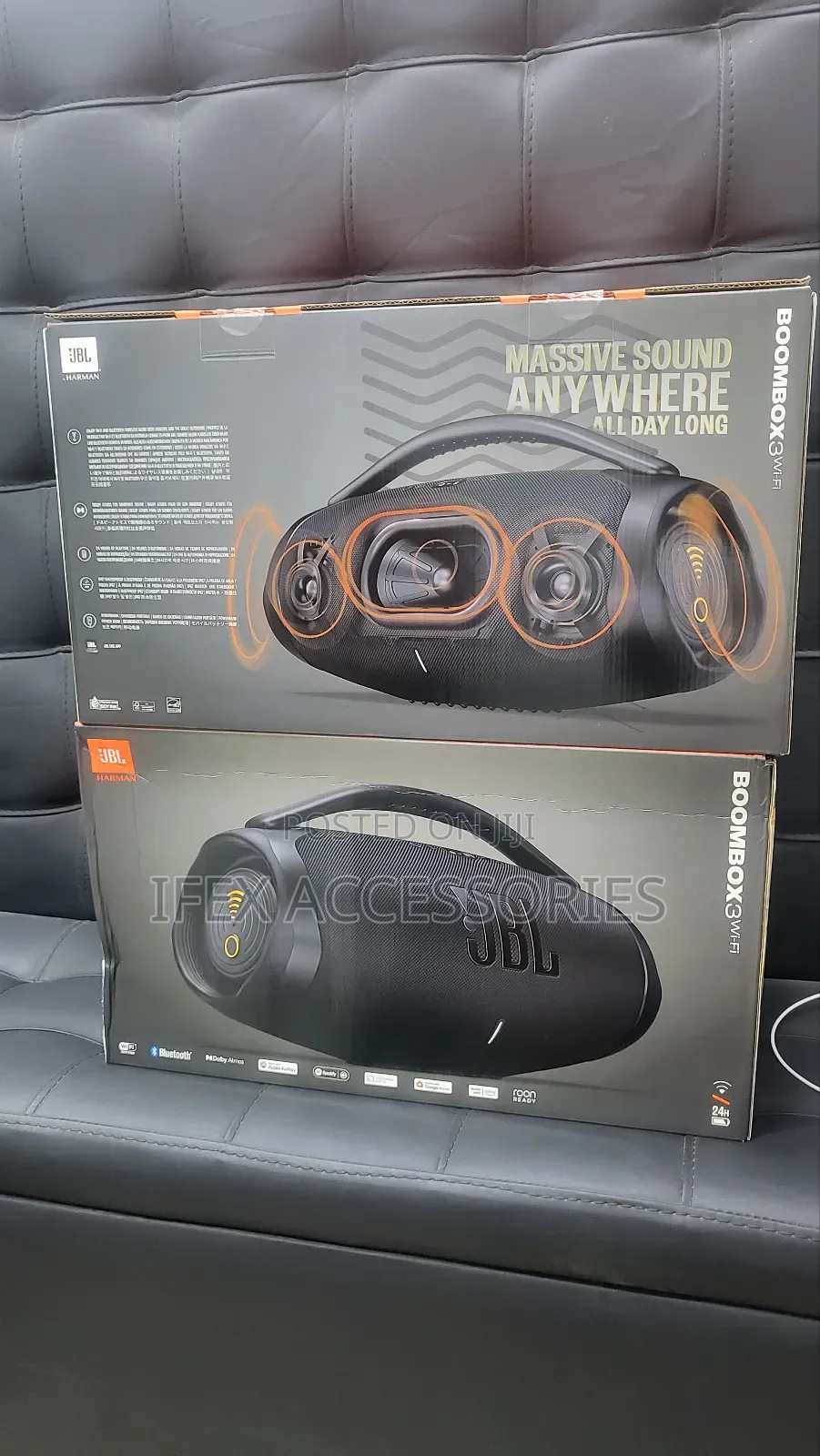 JBL Boombox 3 Speaker Wi-Fi and Bluetooth