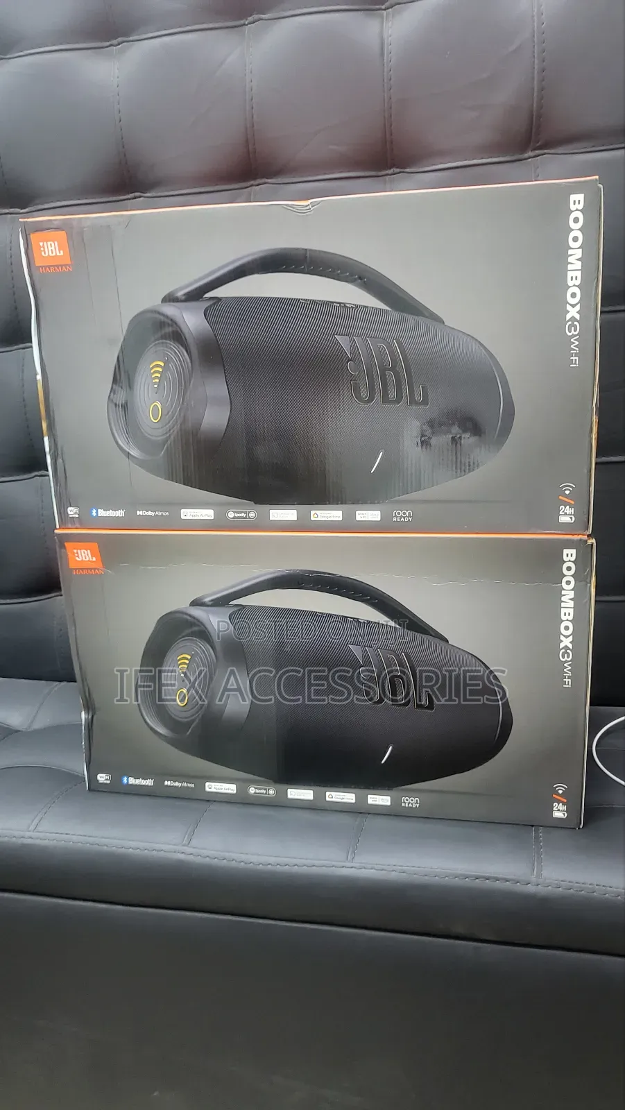 JBL Boombox 3 Speaker Wi-Fi and Bluetooth