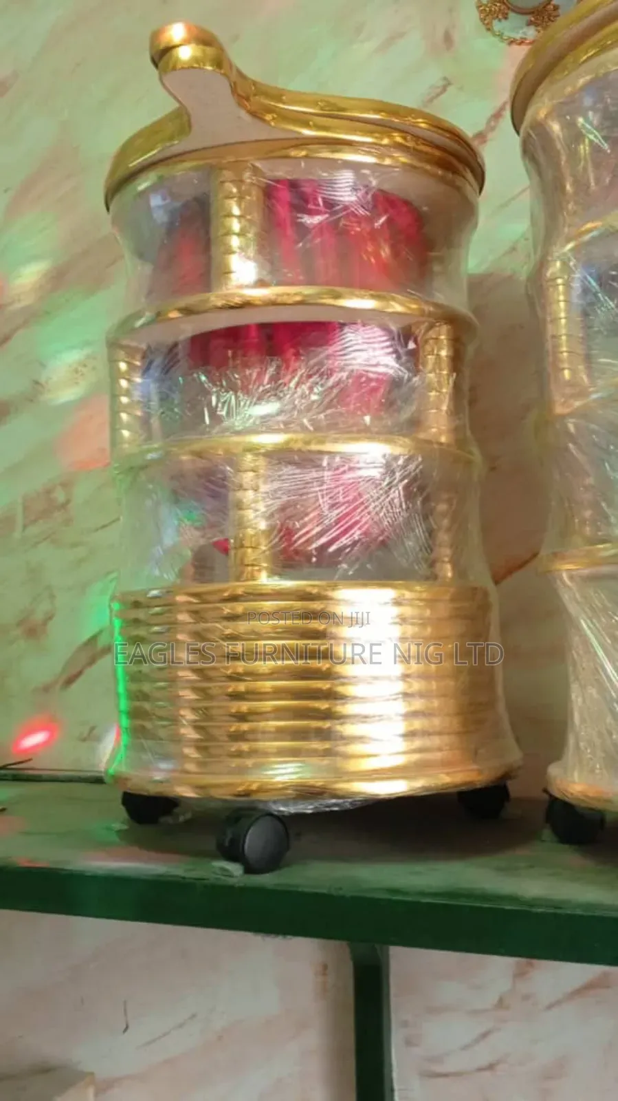 Quality Golden Church Offering Box