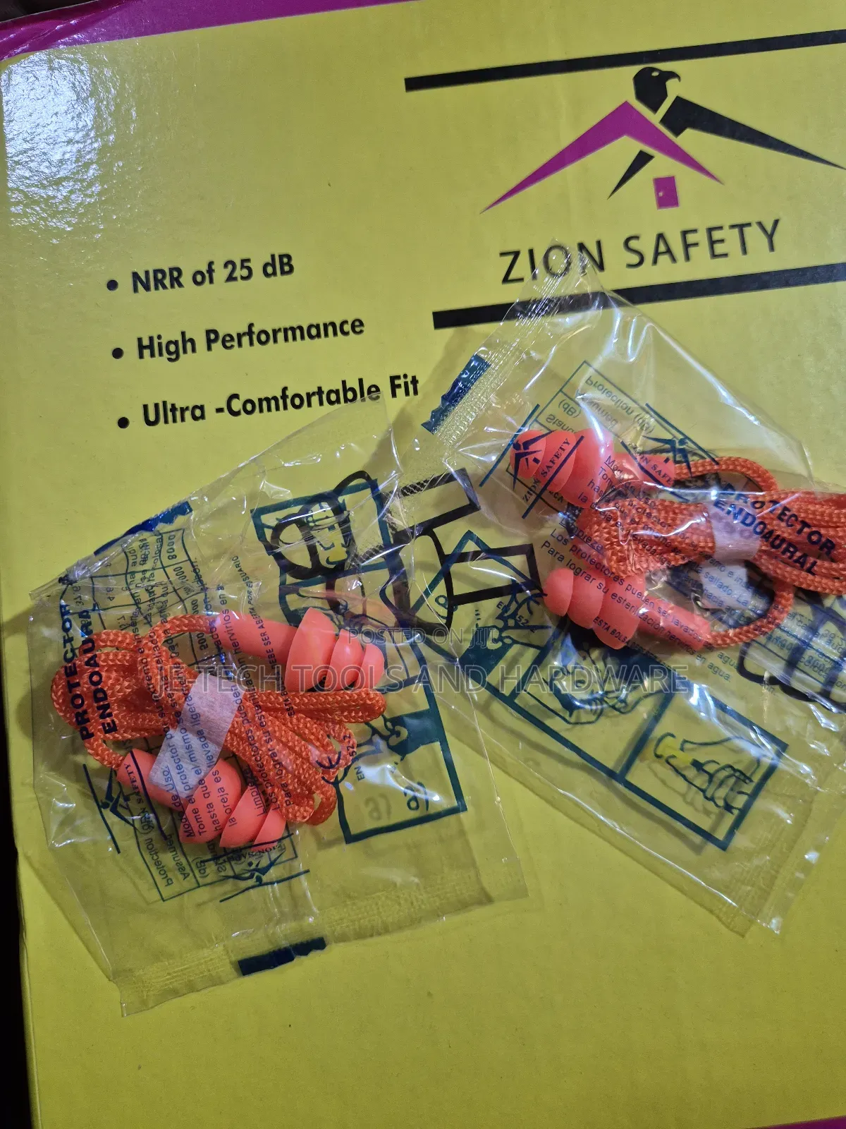 Zion Safety - Ear Plug 100pcs