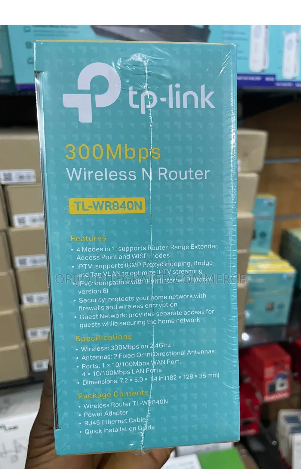 300mbps Wireless N Router Tl-Wr840n