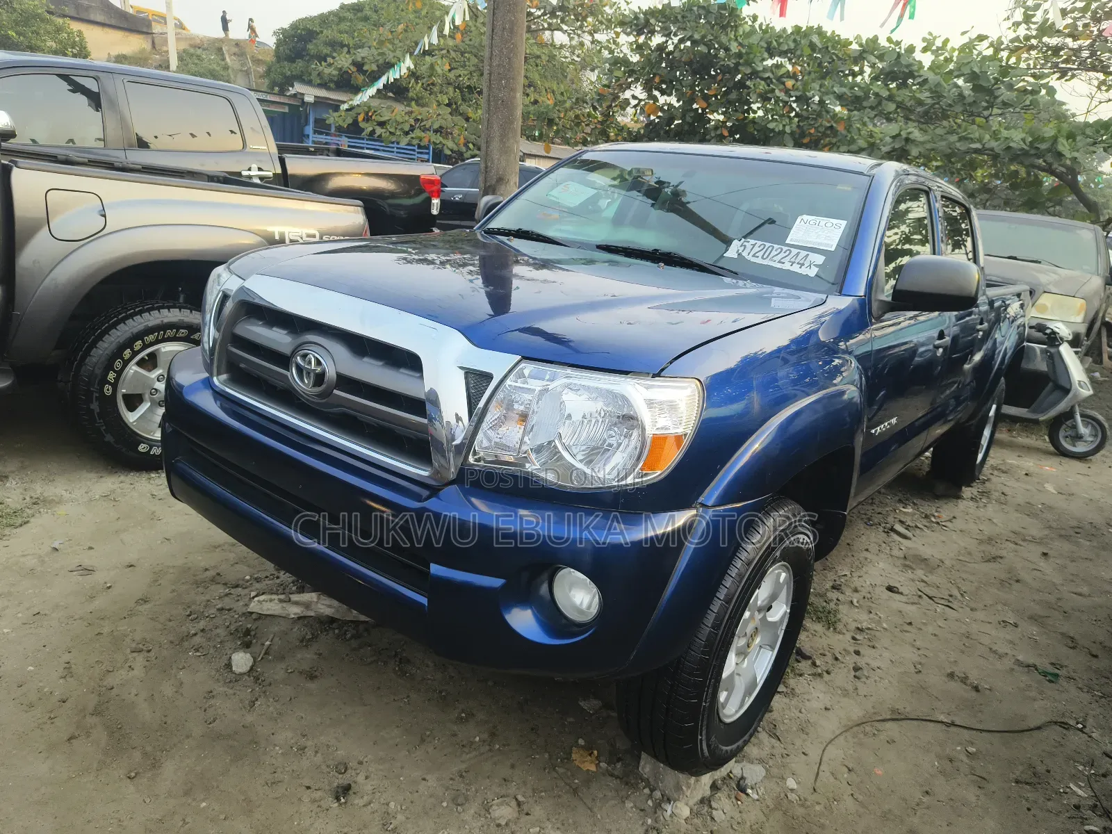 Toyota Tacoma 4x4 Double Cab 2008 Blue