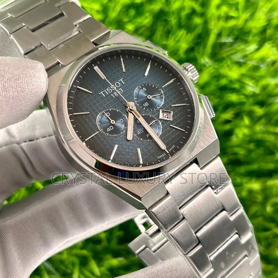 Tissot Qualty Luxury Men Chain Strap Wristwatch