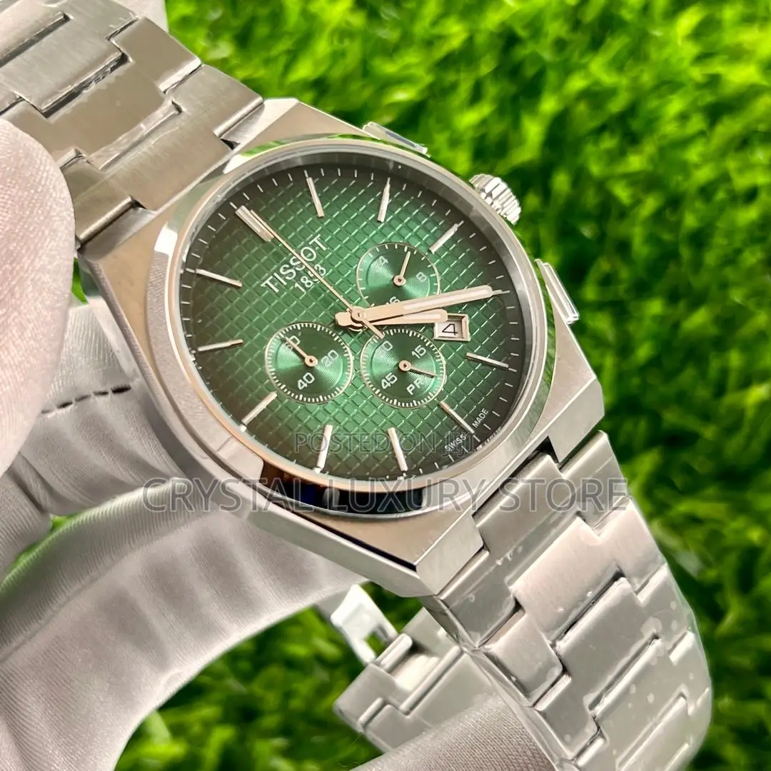 Tissot Qualty Luxury Men Chain Strap Wristwatch