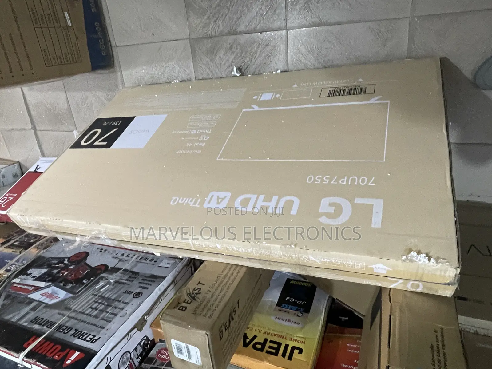Brand New Lg 70 Inches Hd Full Framless Smart Television