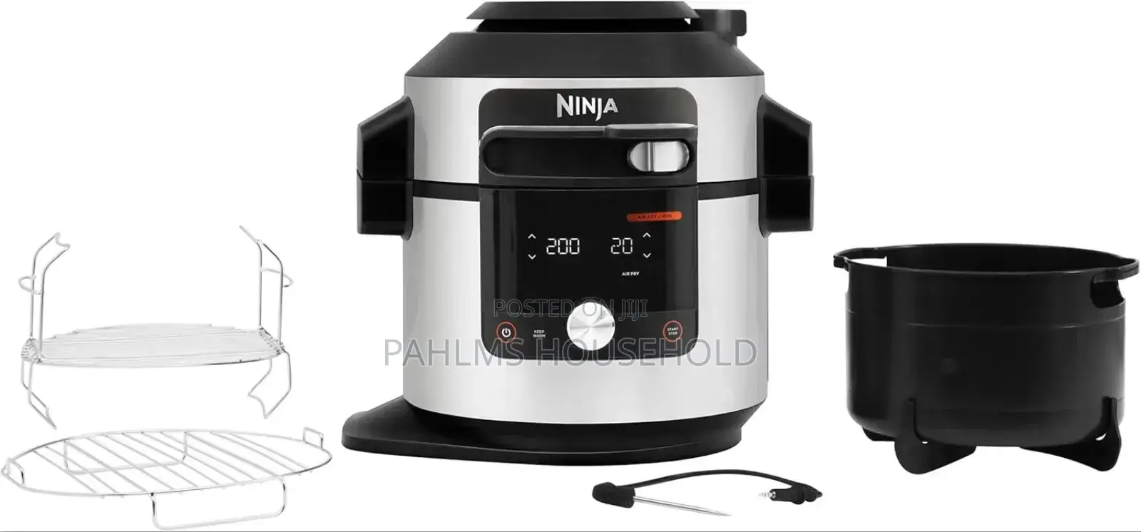 Ninja 15in1 Multifunction Pressure Cooker With Air Fryer