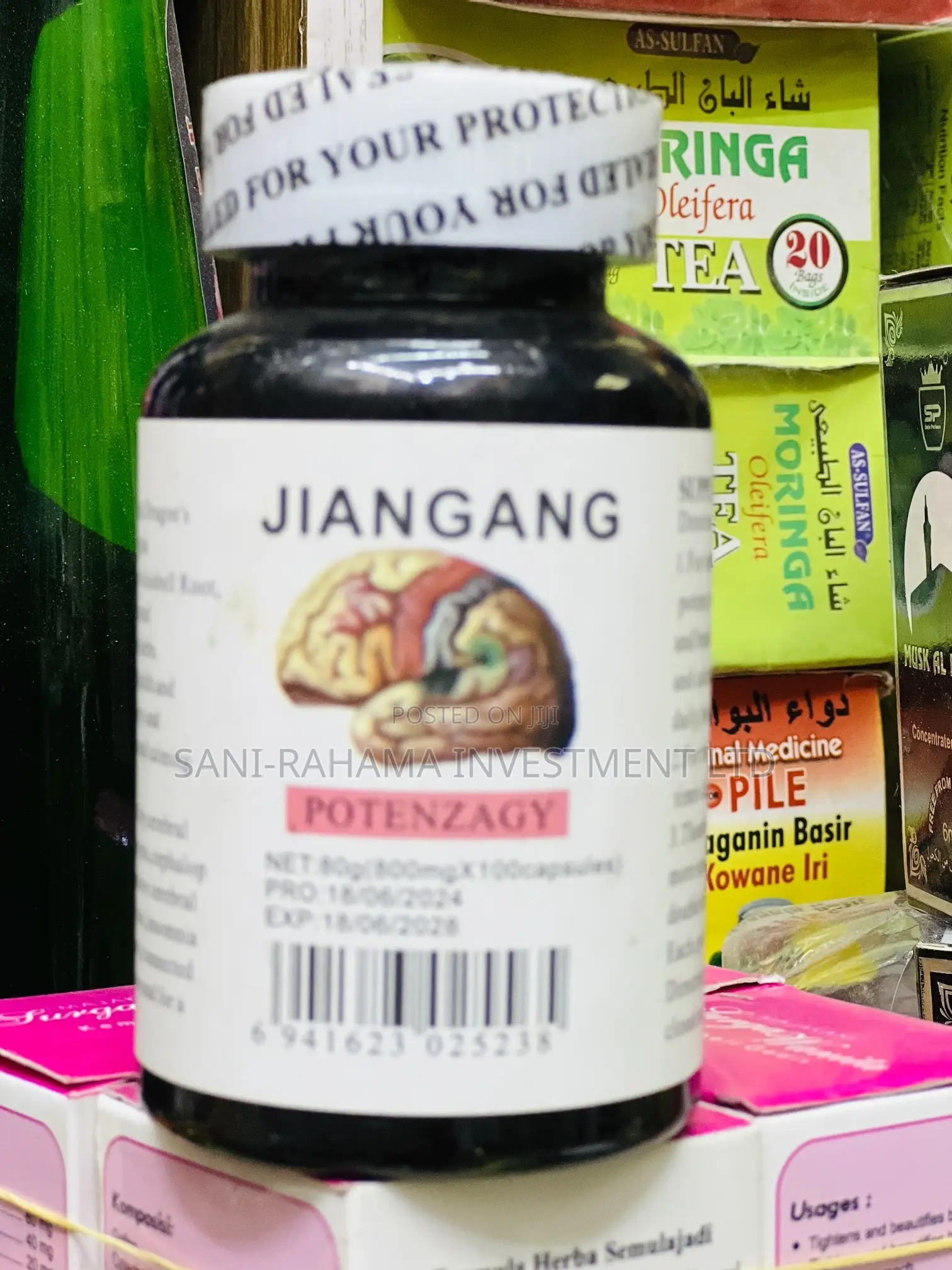 Jiangang Protenzagy Capsules ( Brain and Kidney Capsules)