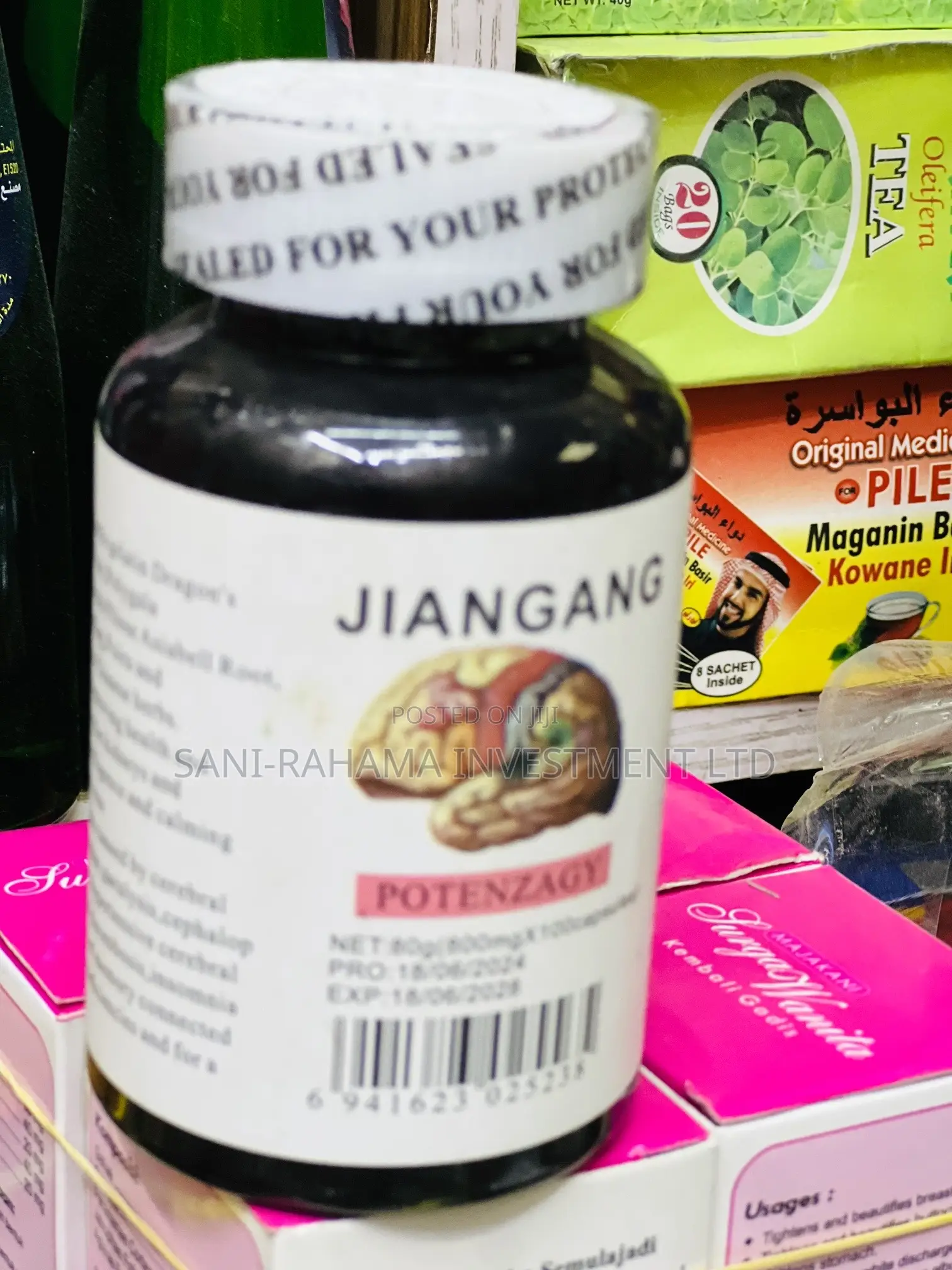 Jiangang Protenzagy Capsules ( Brain and Kidney Capsules)