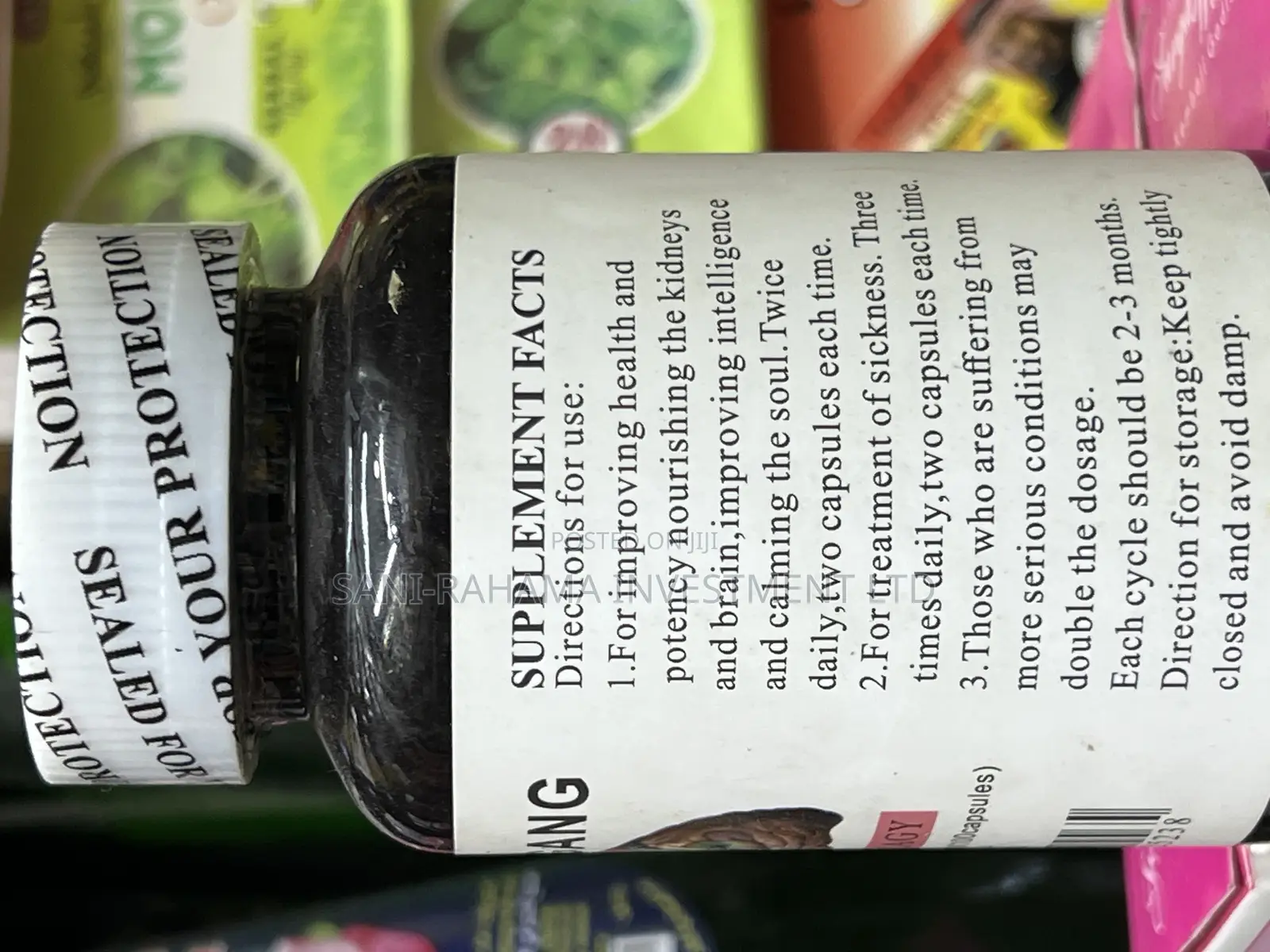 Jiangang Protenzagy Capsules ( Brain and Kidney Capsules)