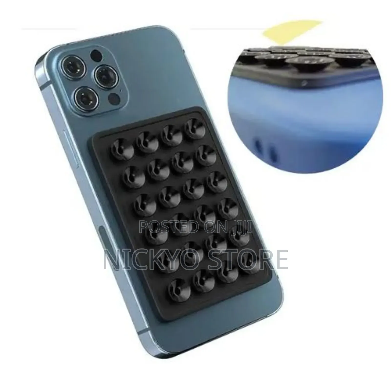 Phone Anti-Slip Silicon Holder Suction Case