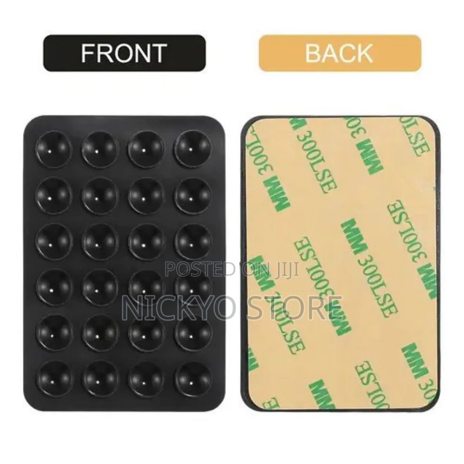 Phone Anti-Slip Silicon Holder Suction Case