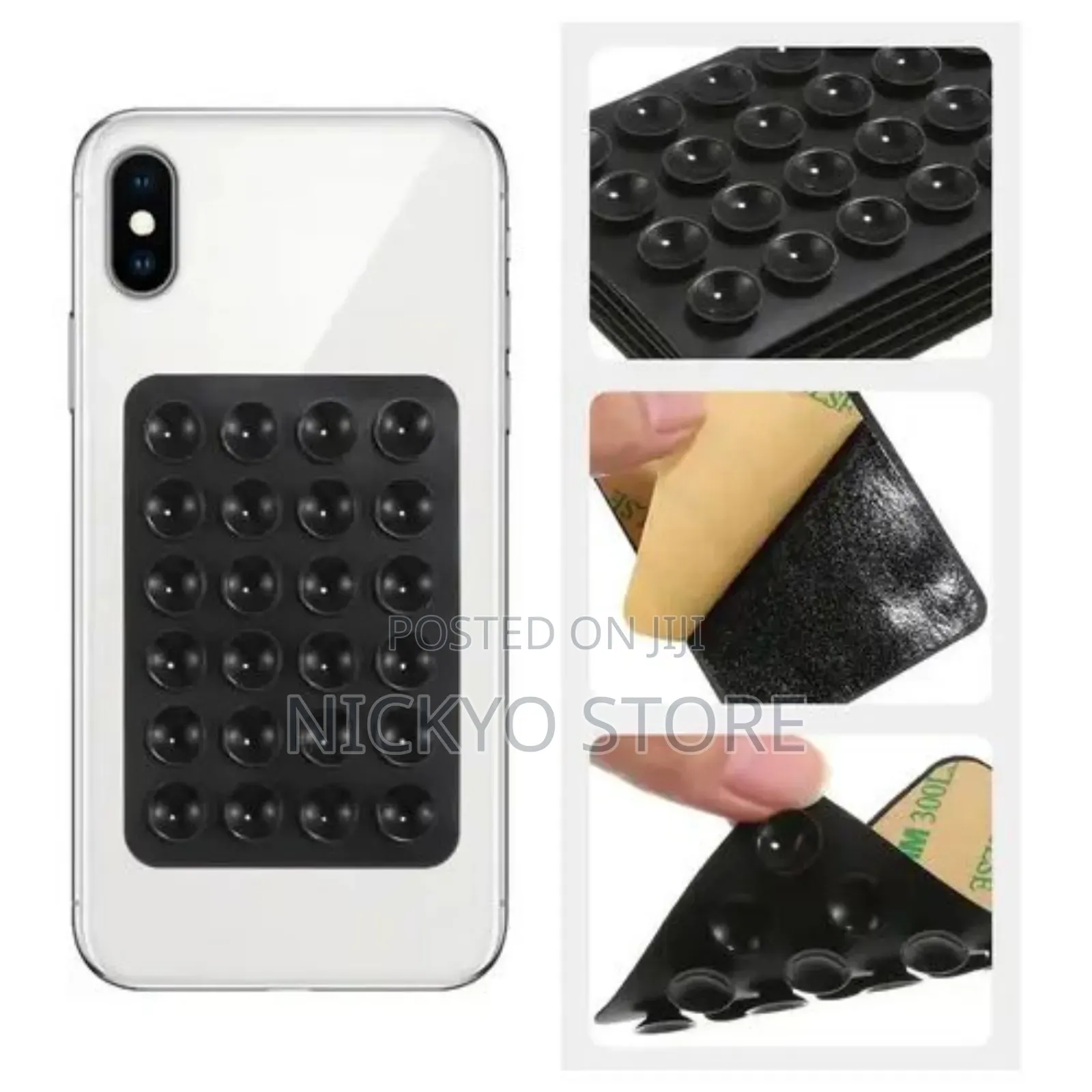 Phone Anti-Slip Silicon Holder Suction Case