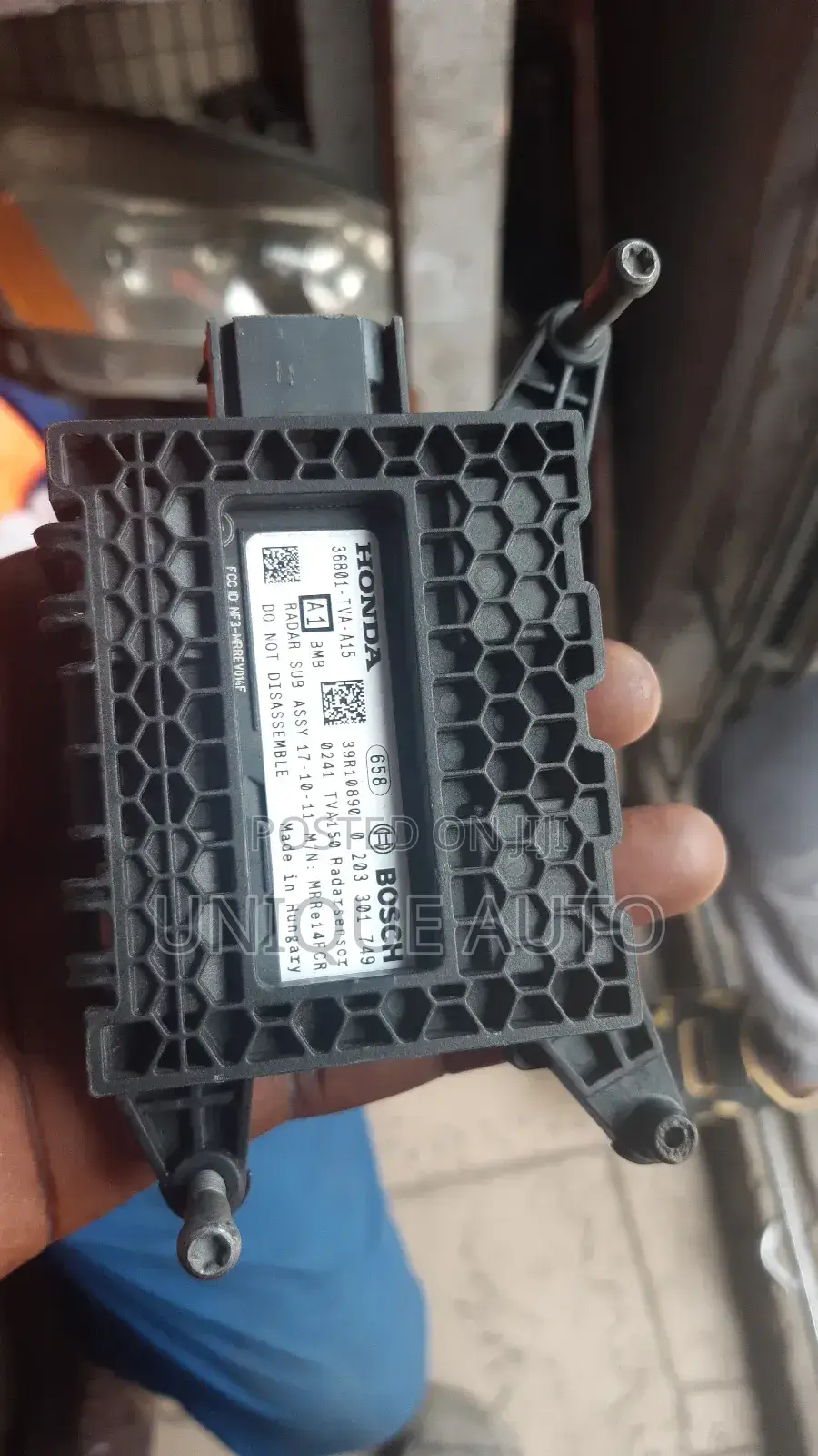 Sensor 2019 Honda Accord
