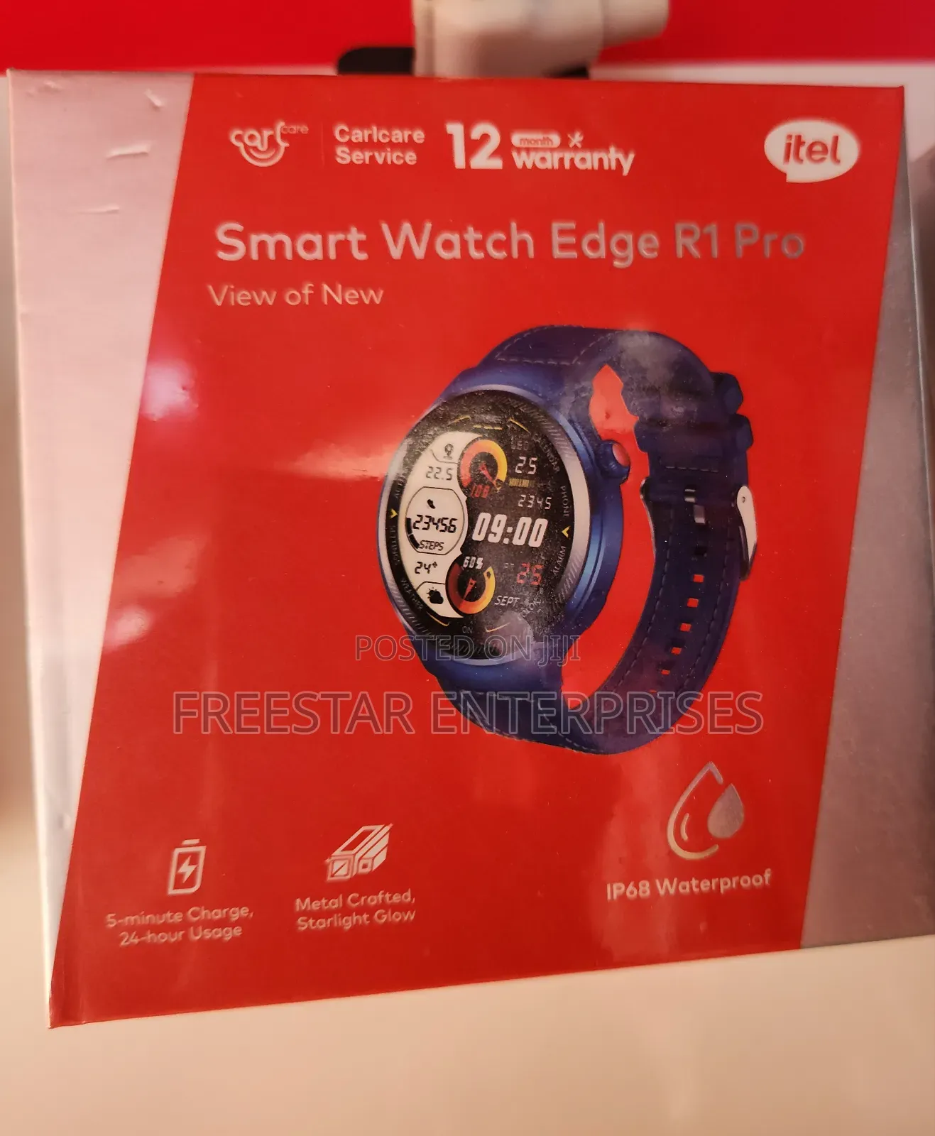 Itel Smart Watch Edge R1 Pro. Itel ISW-O43 Smart Watch.
