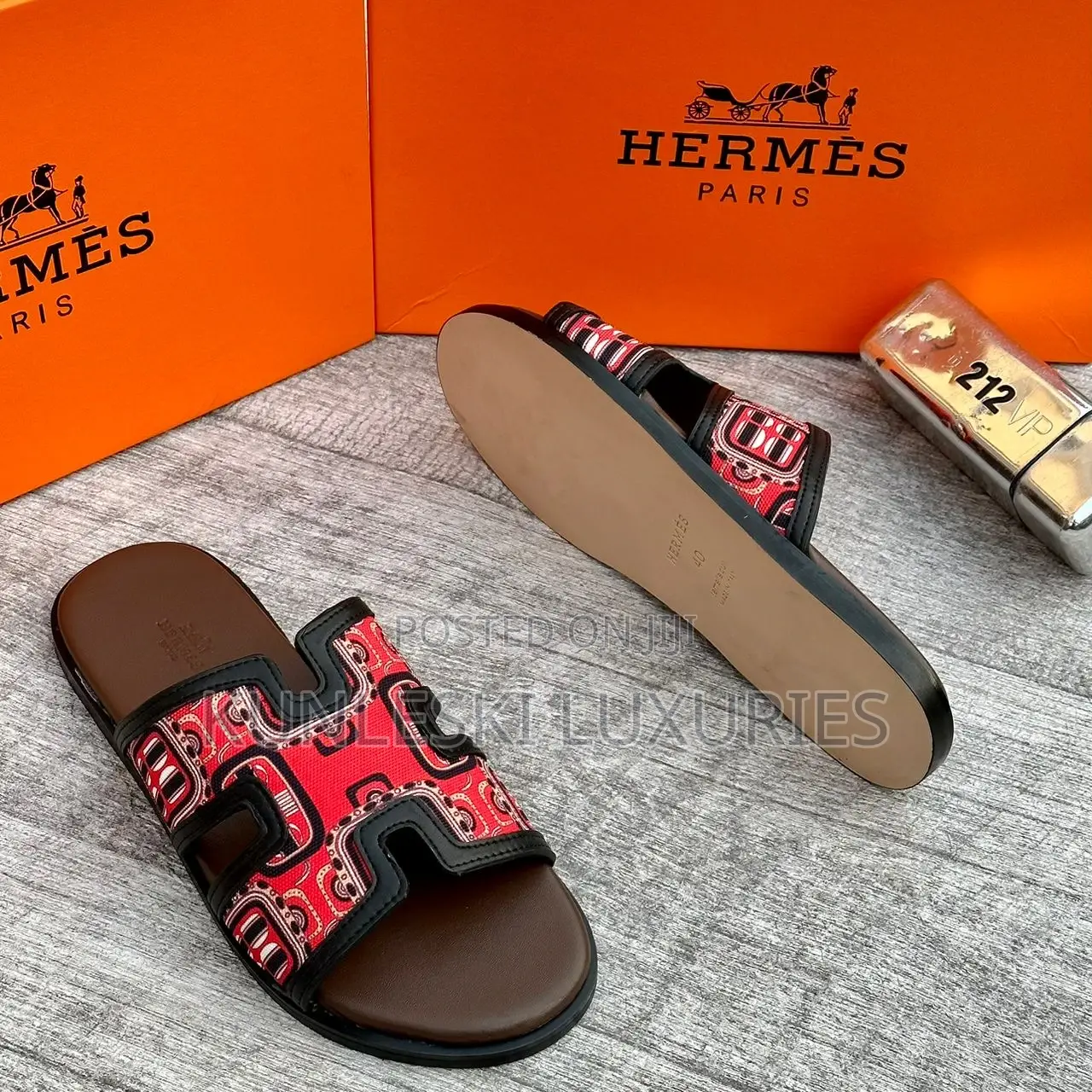 Original Hermes Slippers for Men
