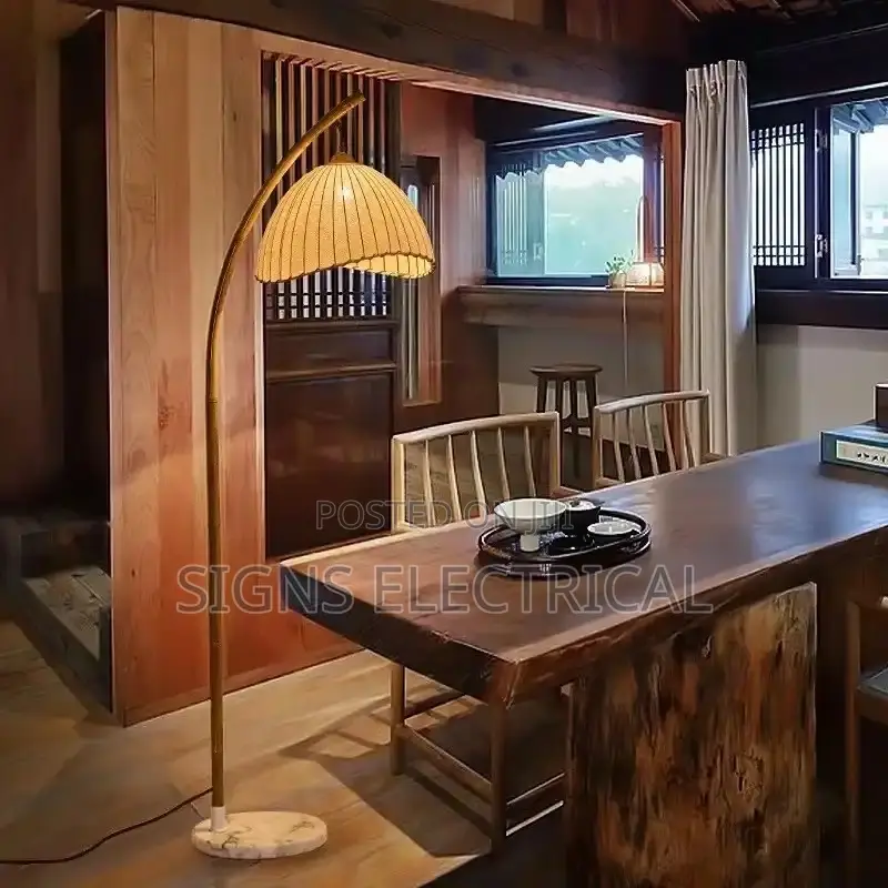 Atmosphere Homestay Bamboo Art Lighting Bedhead Floor