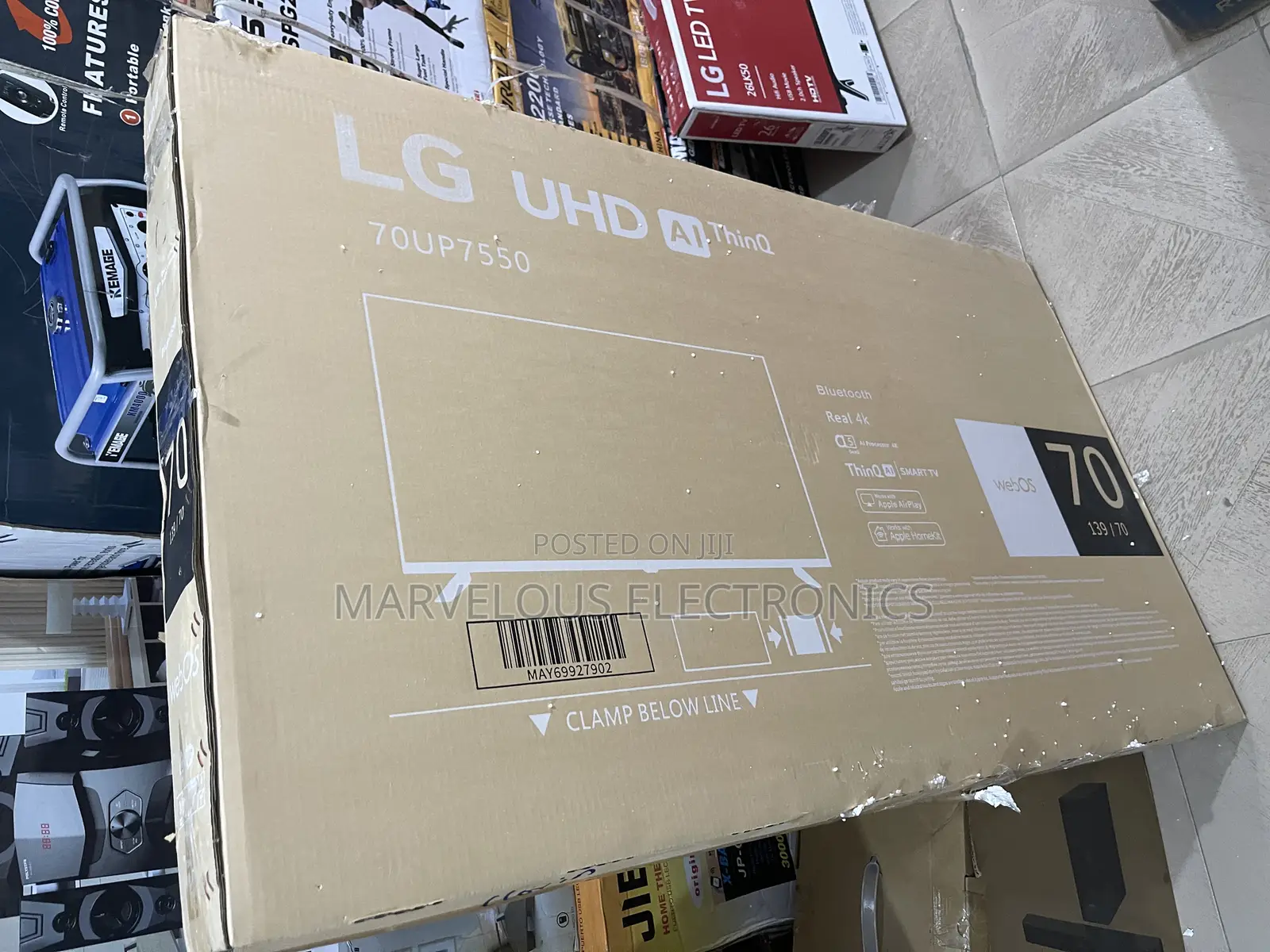 Brand New Lg 70 Inches Hd Full Framless Smart Television