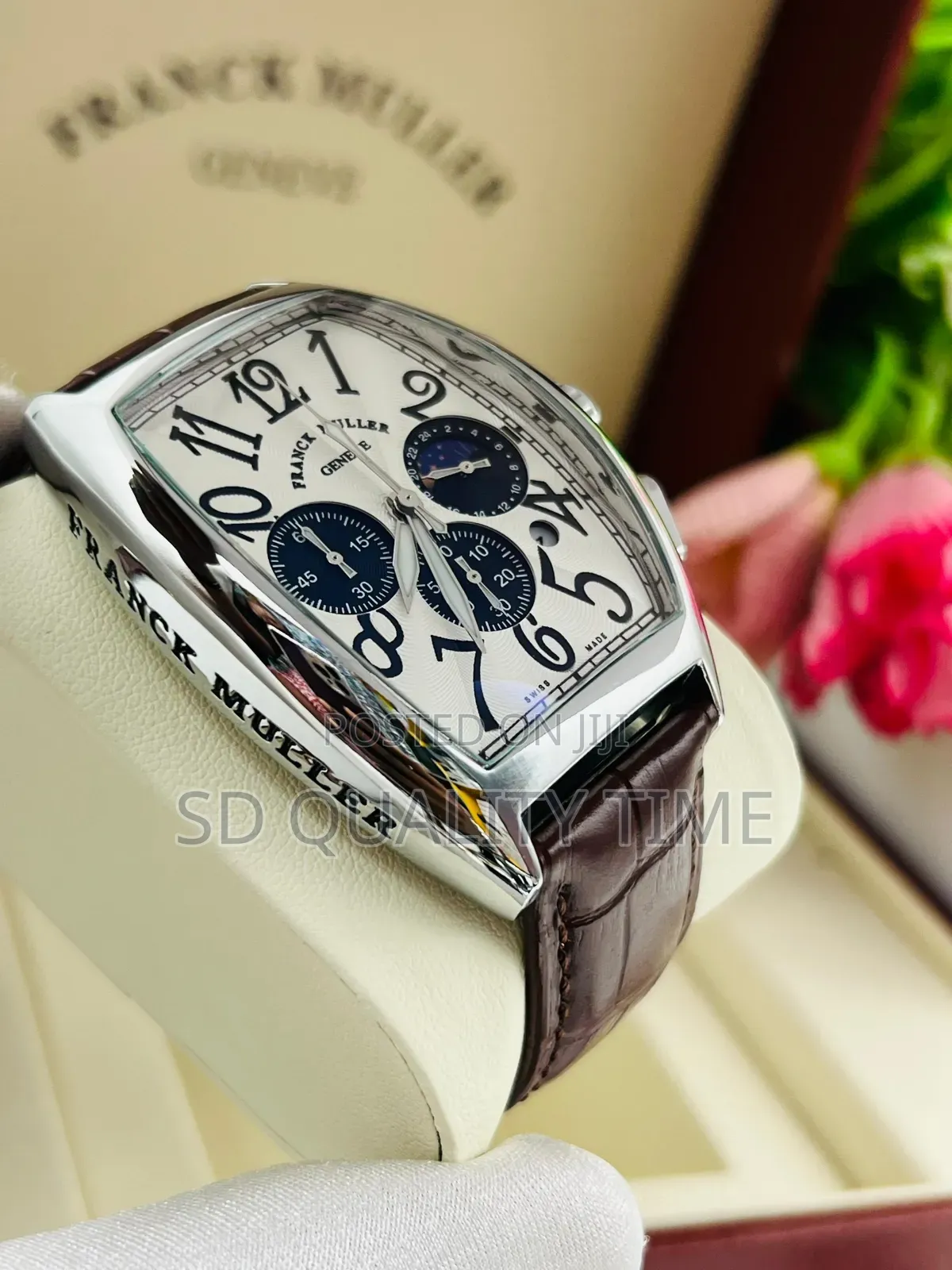 Franck Muller Leather Watch