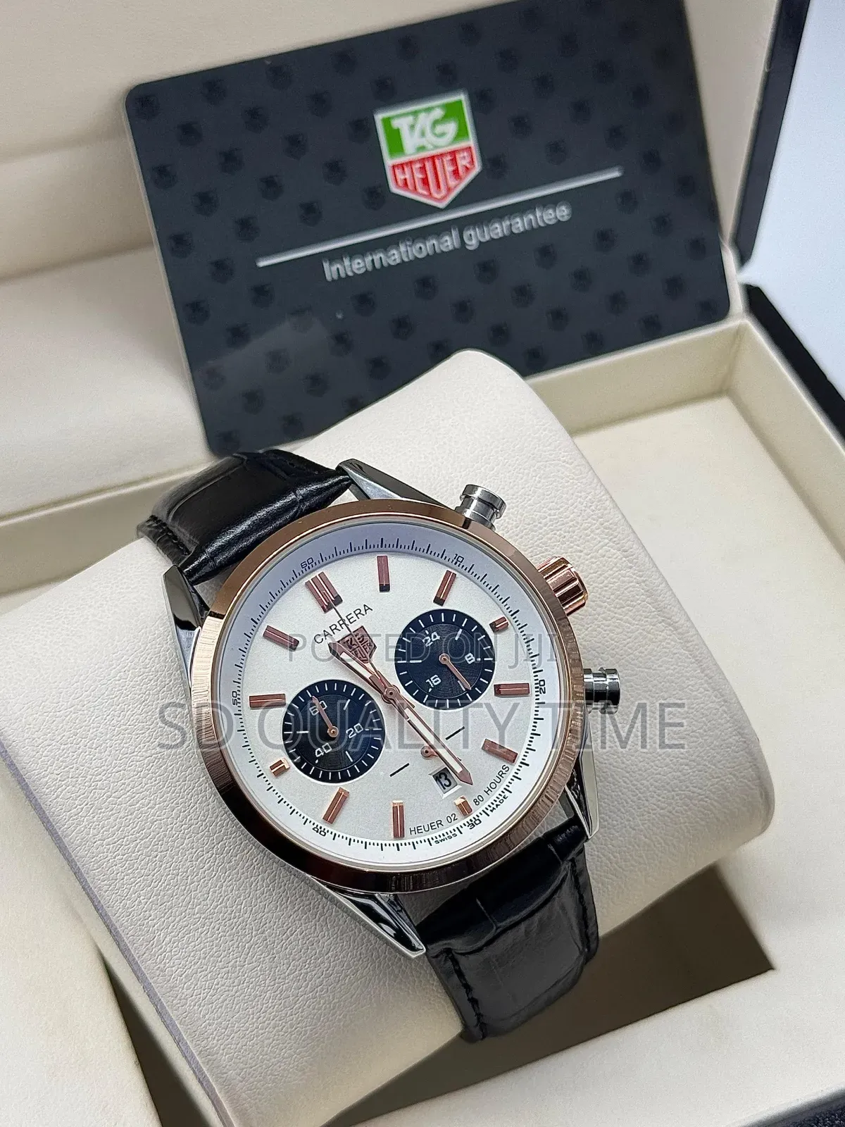 Tagheuer Carrera Chronograph Leather_