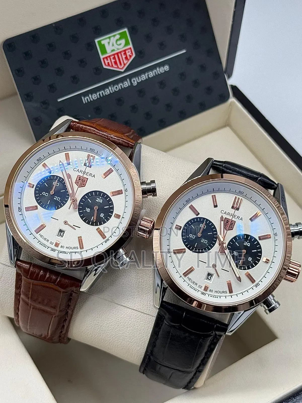 Tagheuer Carrera Chronograph Leather_
