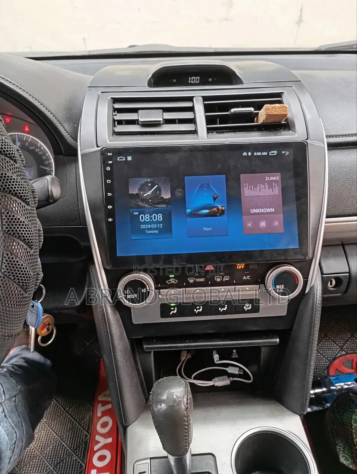 2013-2015 Toyota Camry Android Navigation System