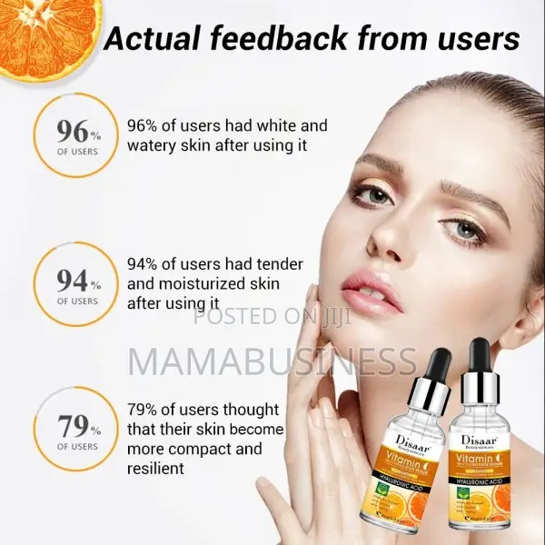 Disaar Beauty Skincare Vitamin C Whitening Face Serum - 30ml