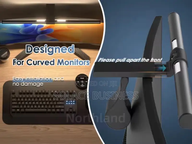 Monitor Lightbar With Remote Control Knob
