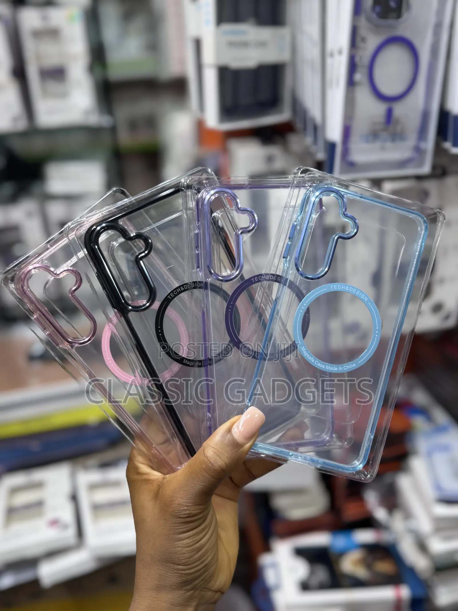 Crystal Clear Magsafe Cover for Samsung Galaxy A16