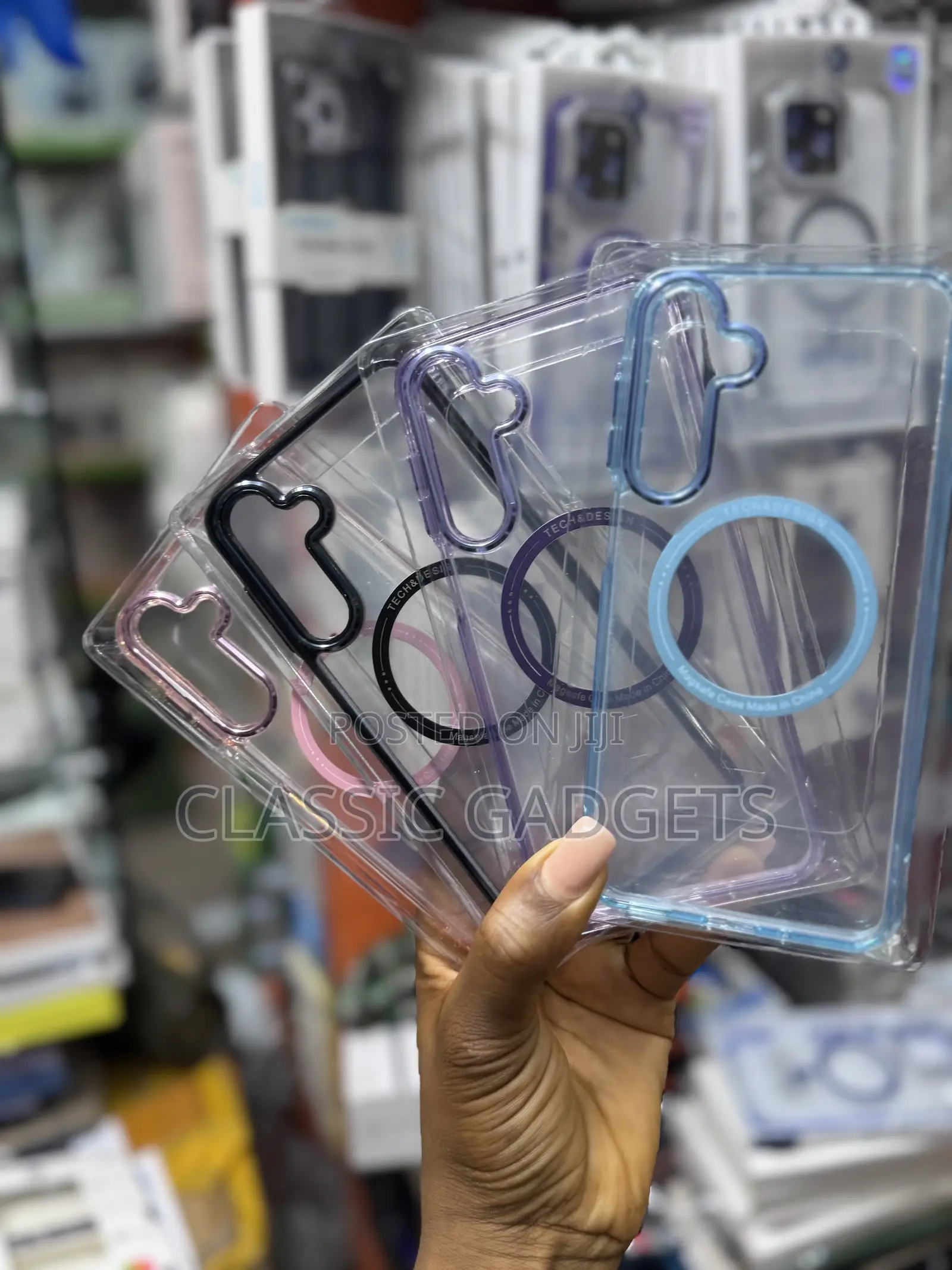 Crystal Clear Magsafe Cover for Samsung Galaxy A16