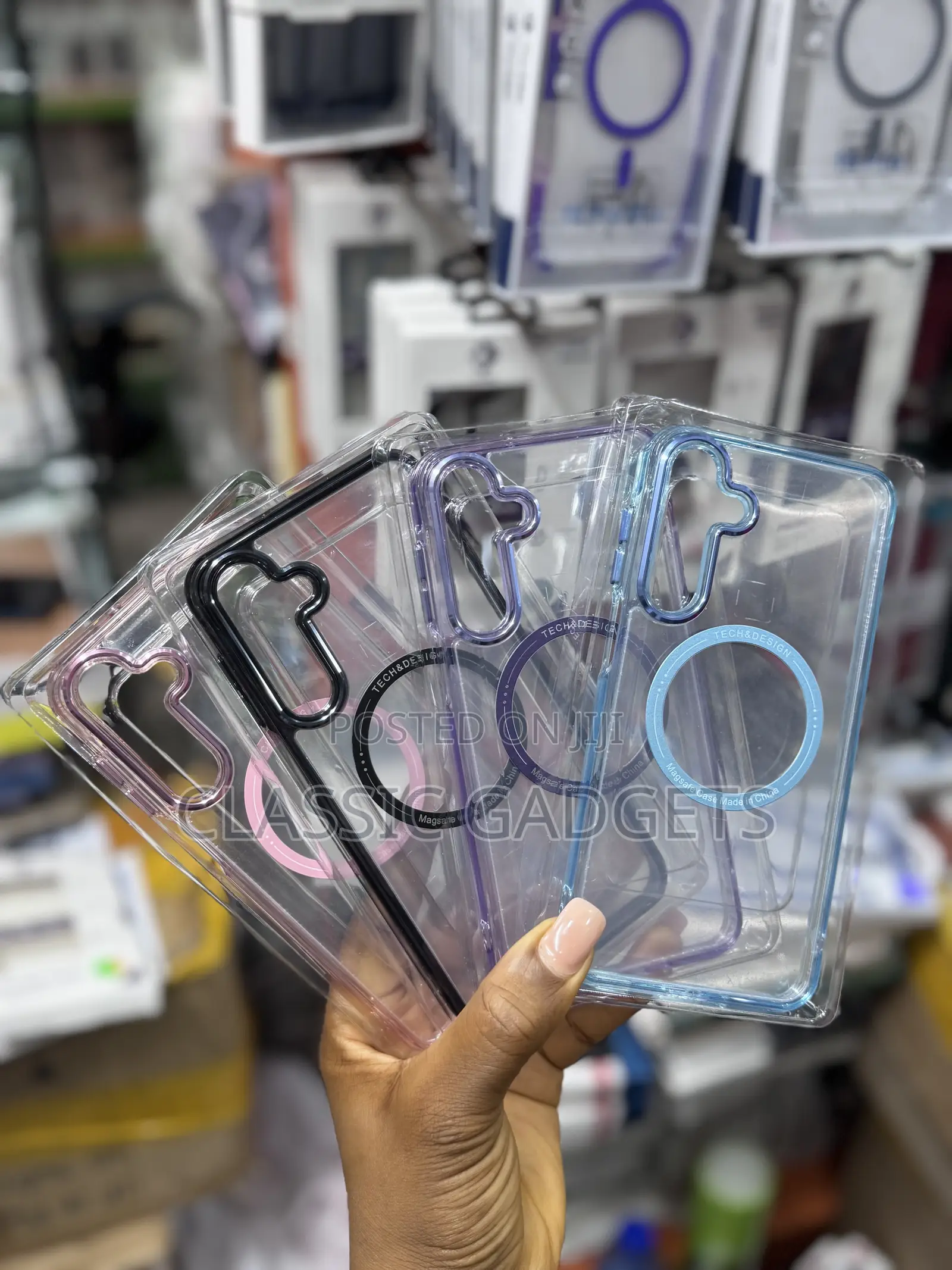 Crystal Clear Magsafe Cover for Samsung Galaxy A16