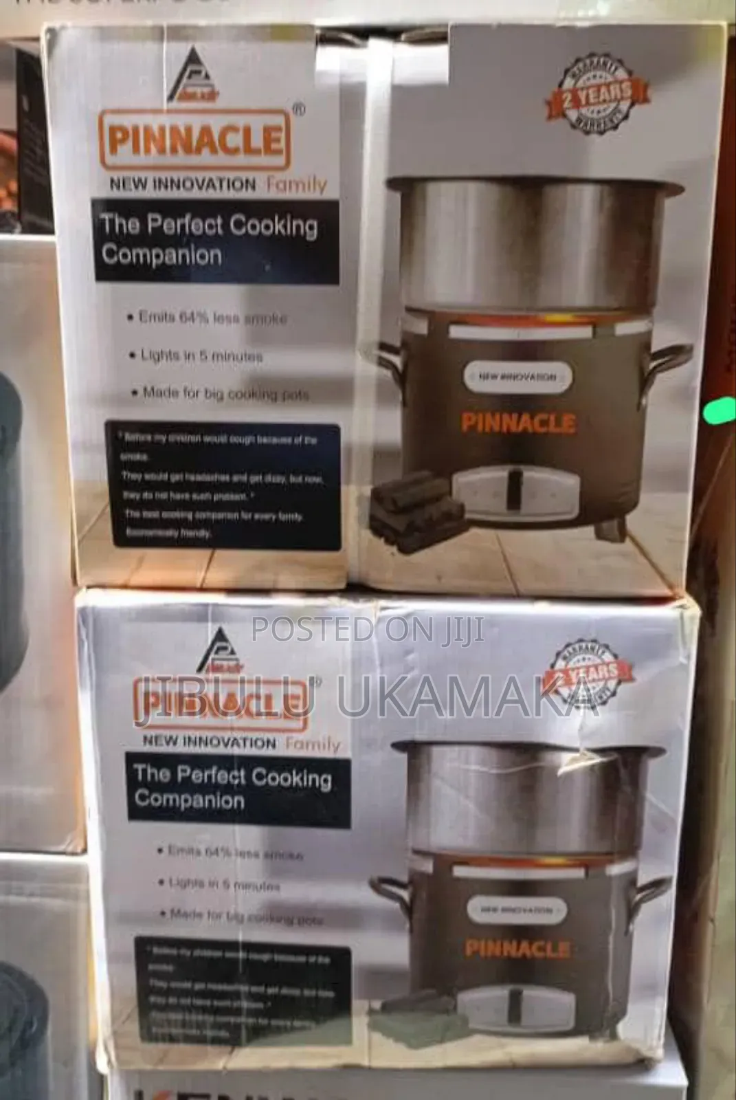 Pinnacle Foreign Charcoal Cook Stove Grill Burner Medium