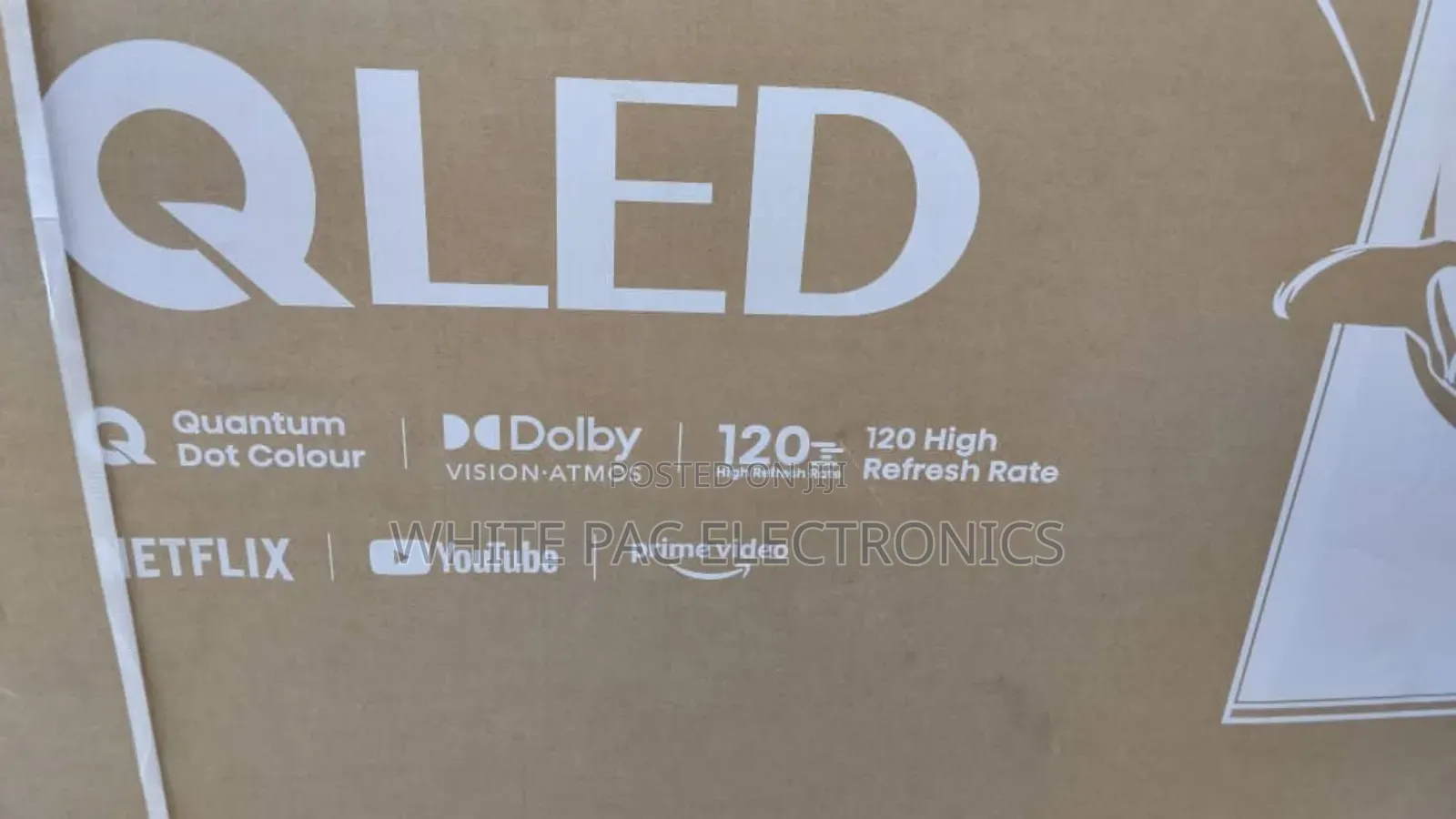 Original >Hisense Complete 75" Qled Smart Tv Full Internet