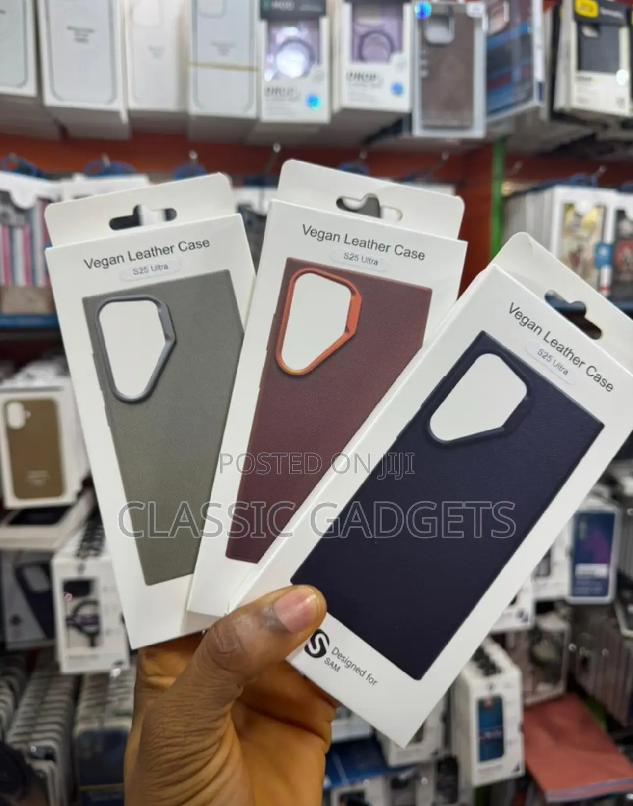 Samsung Vegan Leather Case for Samsung Galaxy S25 Ultra
