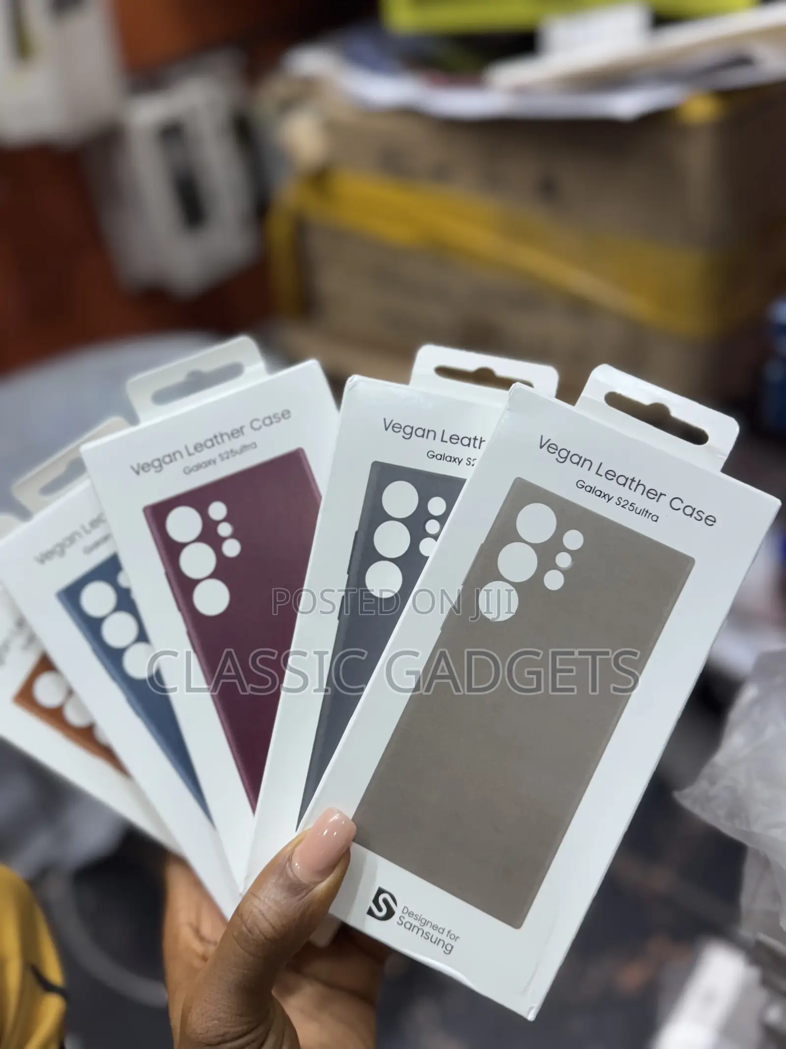 Samsung Vegan Leather Case for Samsung Galaxy S25 Ultra