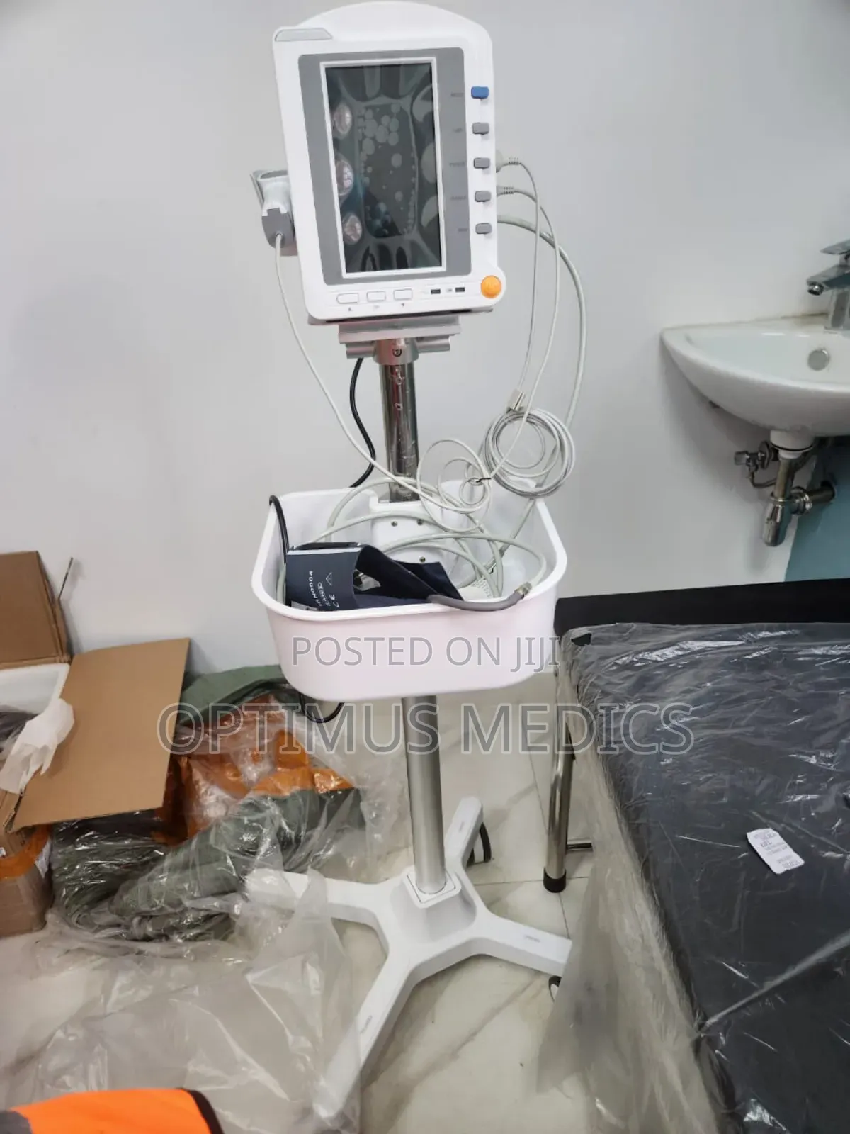Vital Sign Monitor With Stand