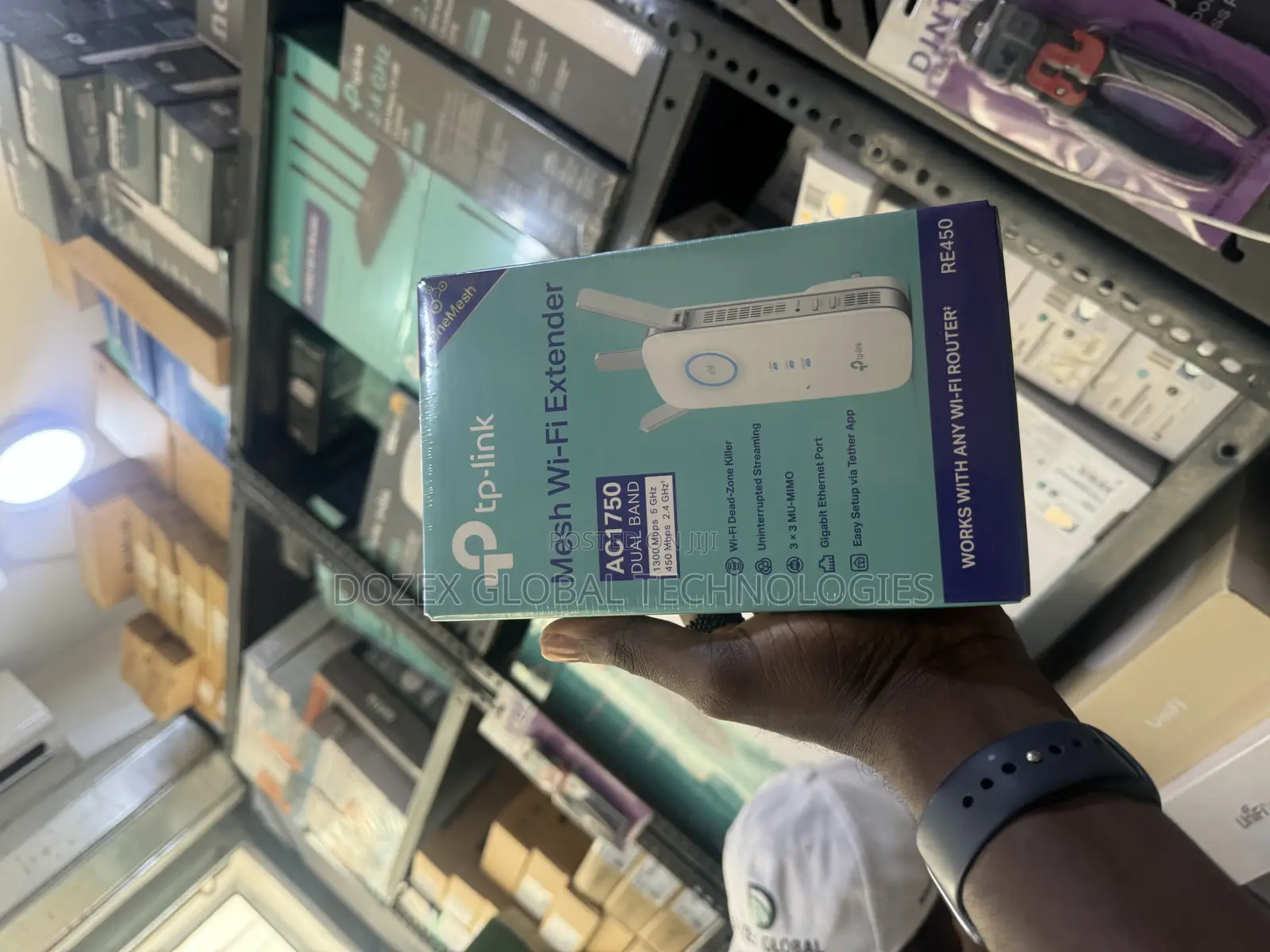 Tp-Link Re450 Dual Band Network Wifi Extender