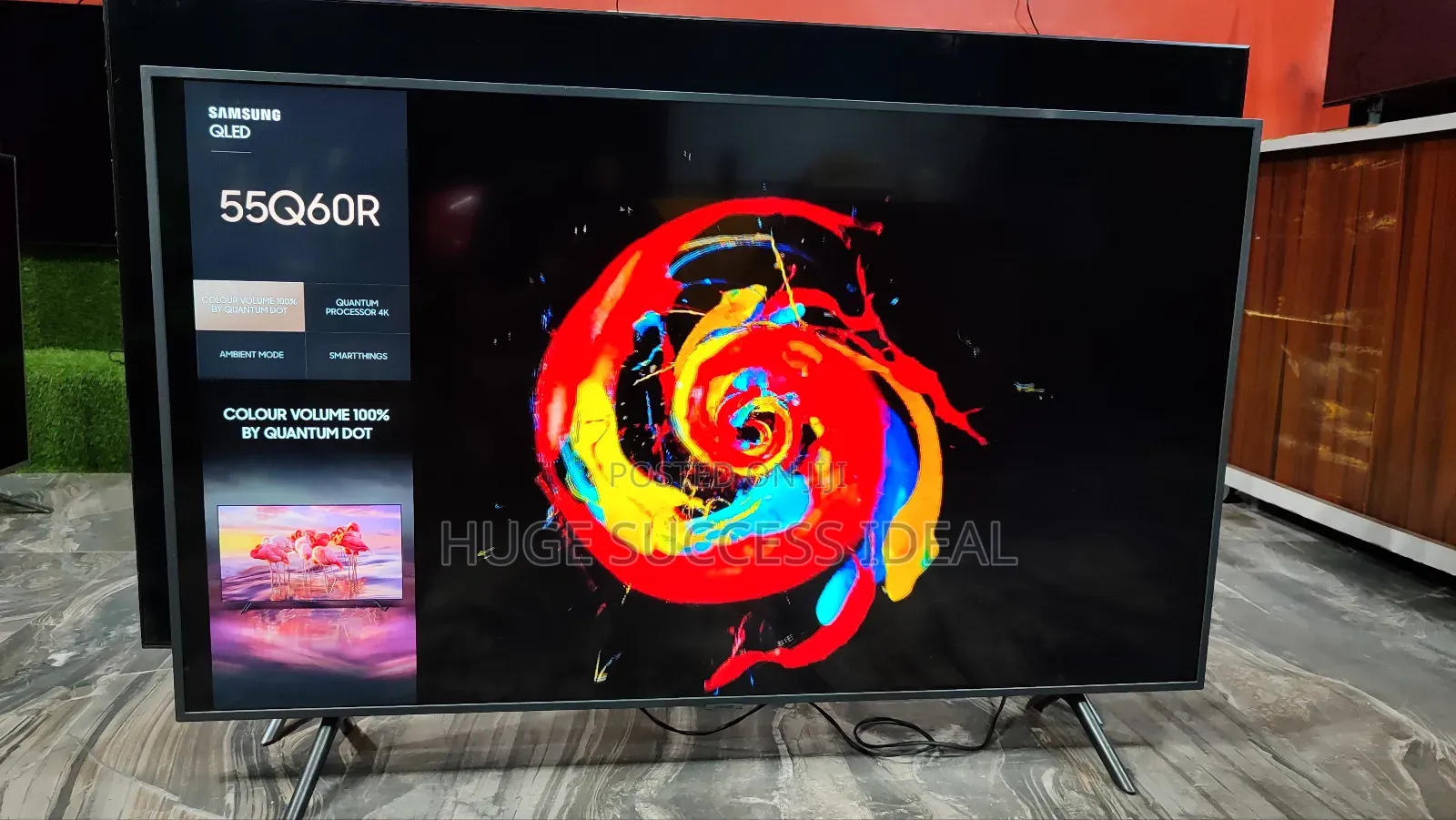 Samsung 55 Inch QLED Q60R Series Smart 4K Ultra HD HDR TV