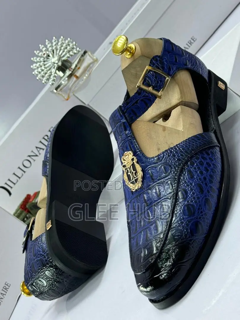 Billionaire Logo-Crested Sandals