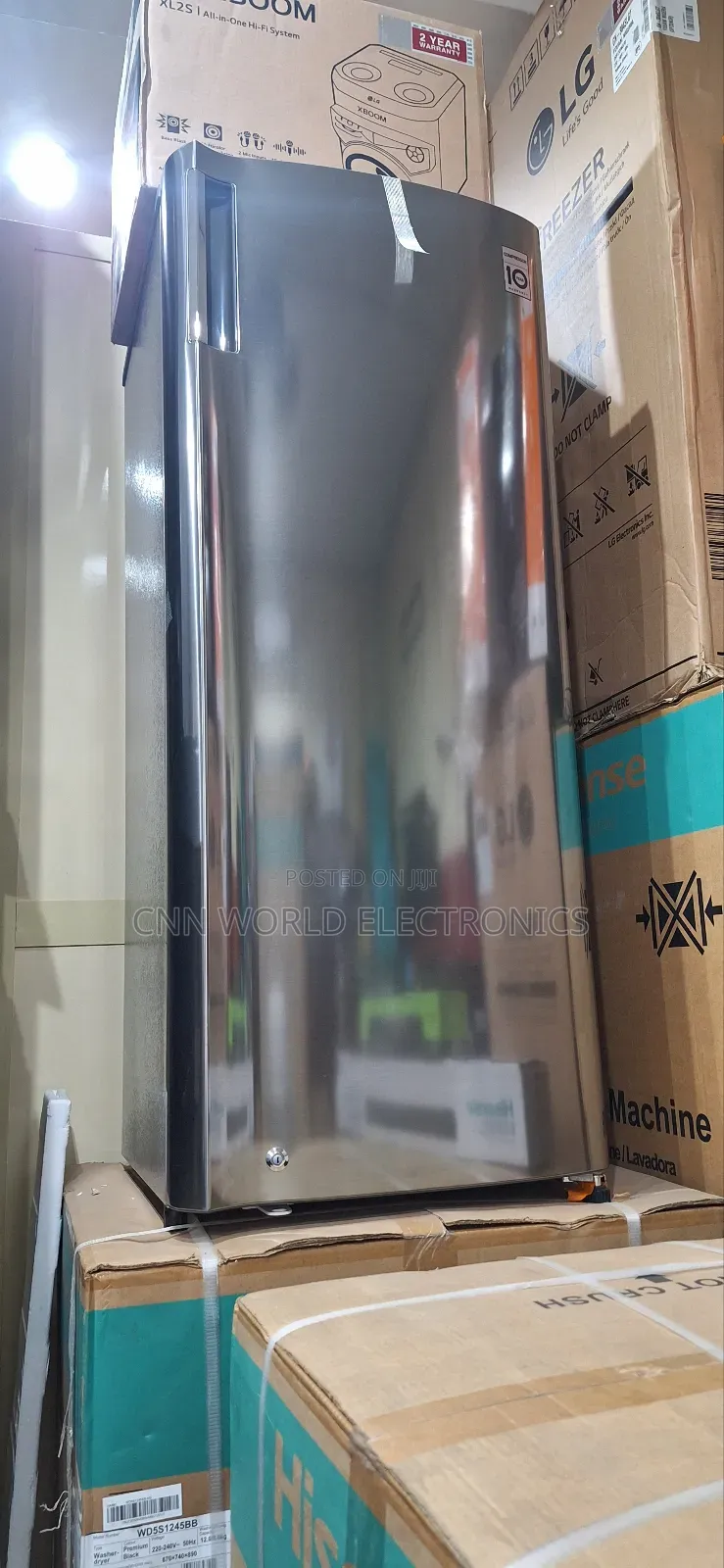 New LG Smart Inverter Single Door Fridge (60W) Key 2years