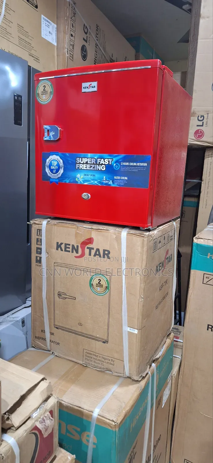 Original Kenstar 60L Bedside Fridge Key Super Cooling 2years
