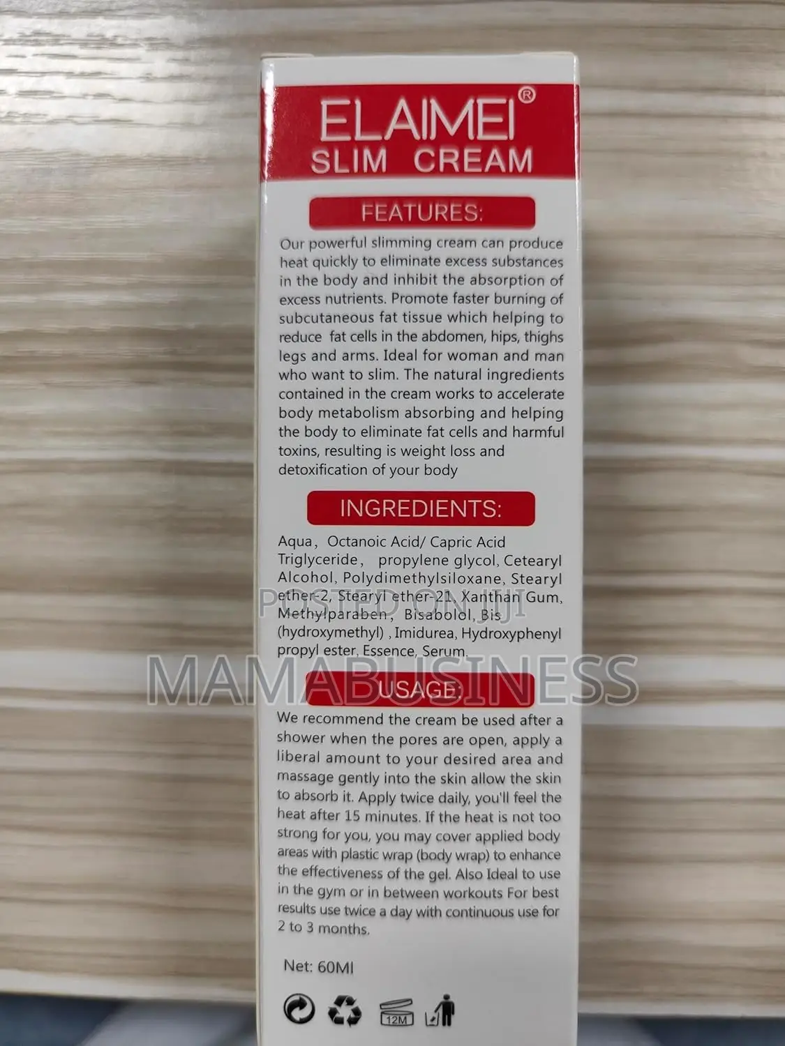 Elaimei Slim Cream - 60ml
