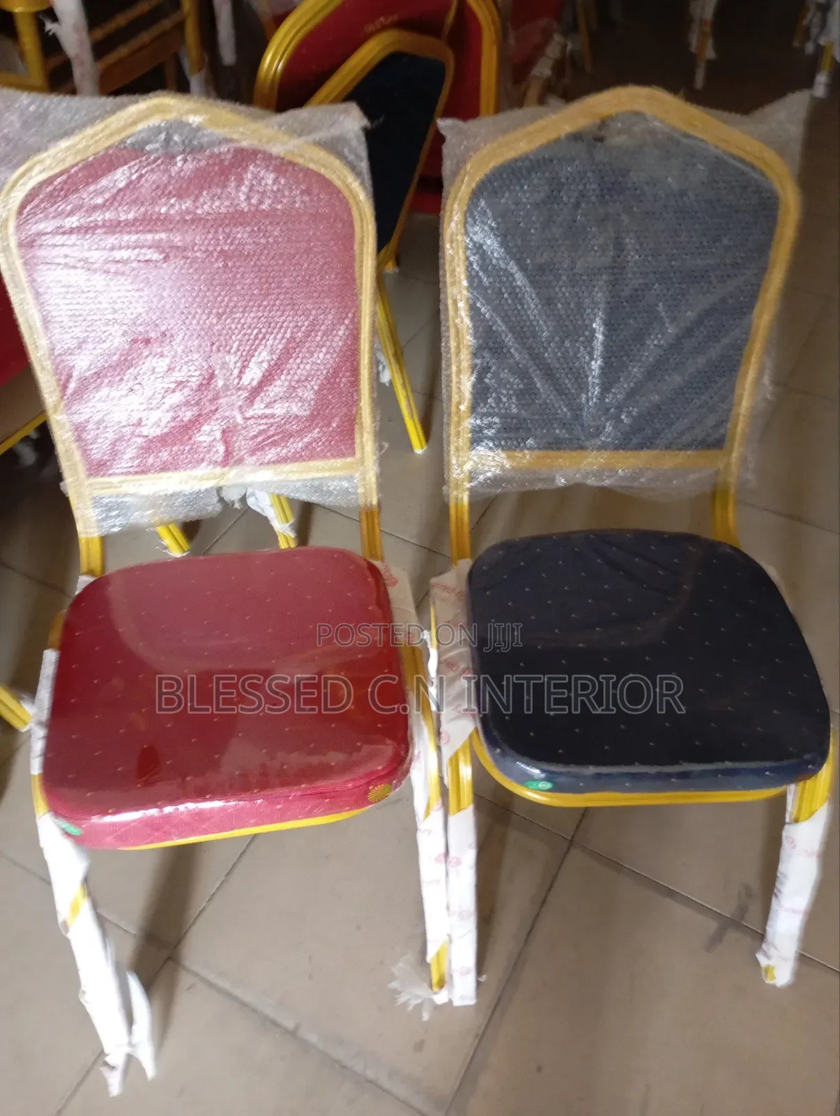 Iron Back Discovery Banquet Chair