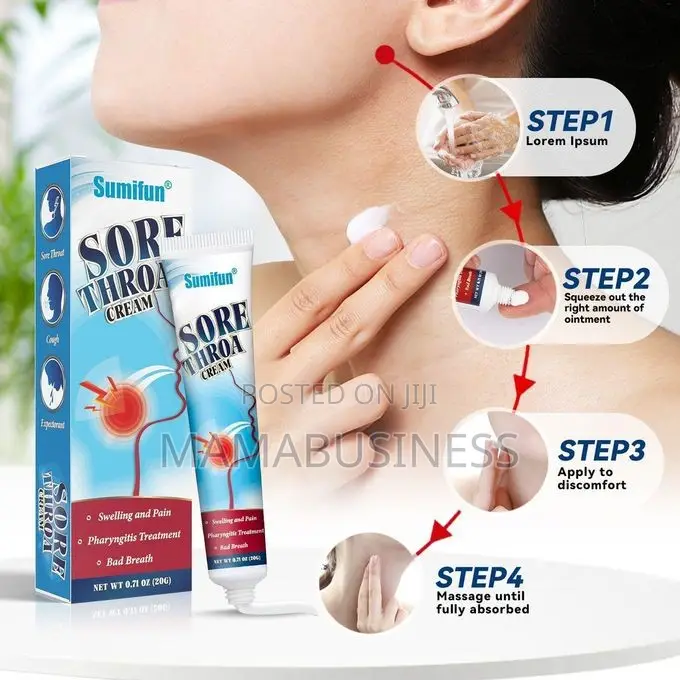 Sumifun Sore Throat Cream -20g