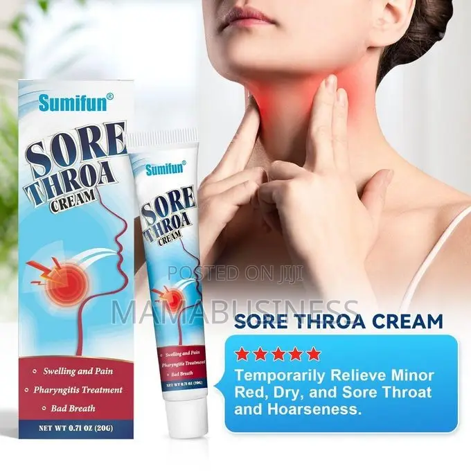 Sumifun Sore Throat Cream -20g