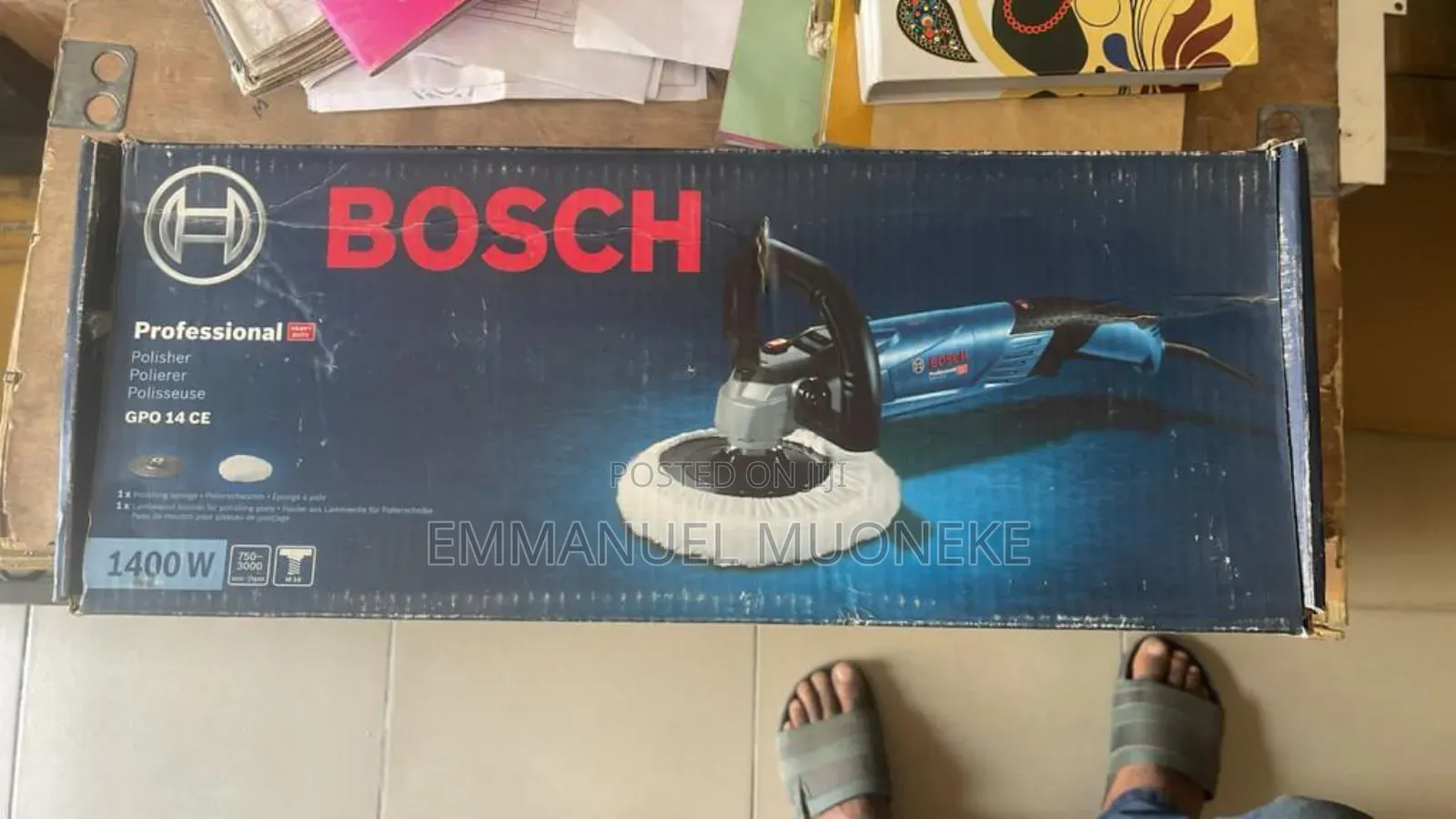 Original Bosch GPO 14CE Polisher