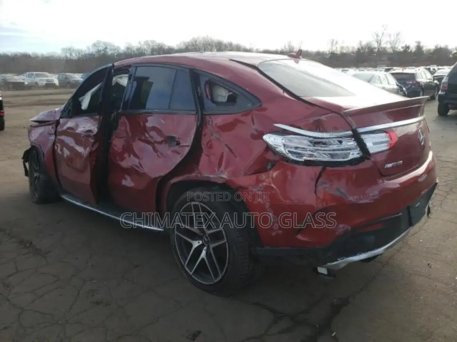 Mercedes Gle450 2017 Side Glasses All Available We Deliver