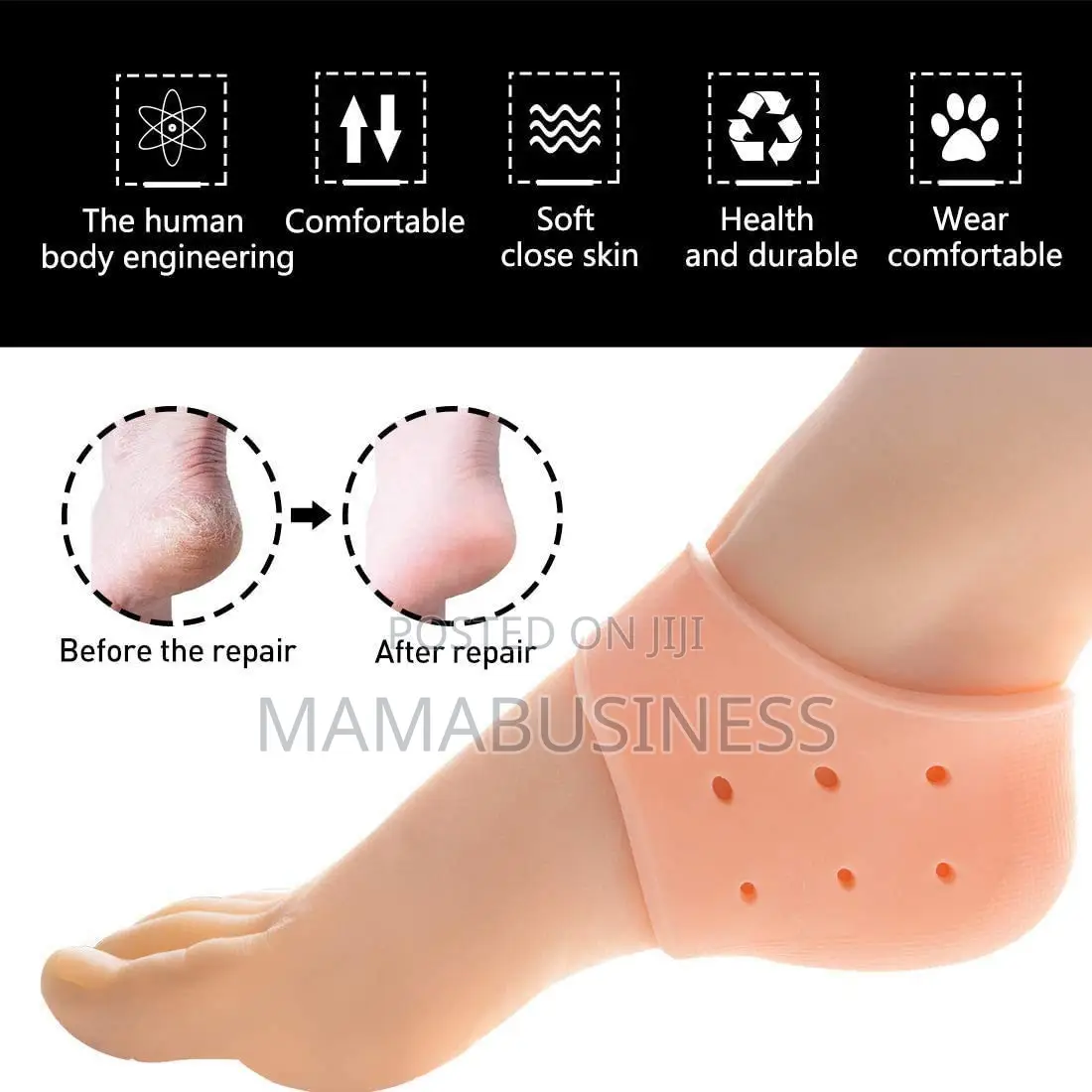 Silicone Anti Crack-Heel Socks Sets